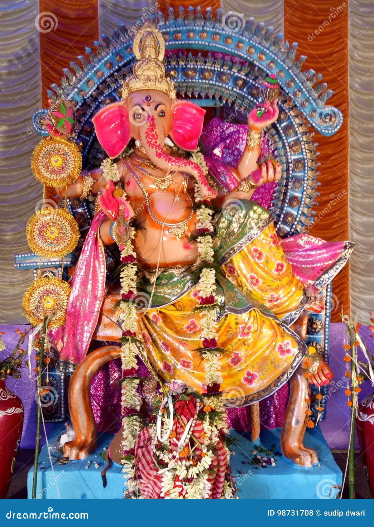 God ganesh stock photo. Image of favarit, hindu, thakur - 98731708 God ganesh stock photo. Image of favarit, hindu, thakur - 98731708