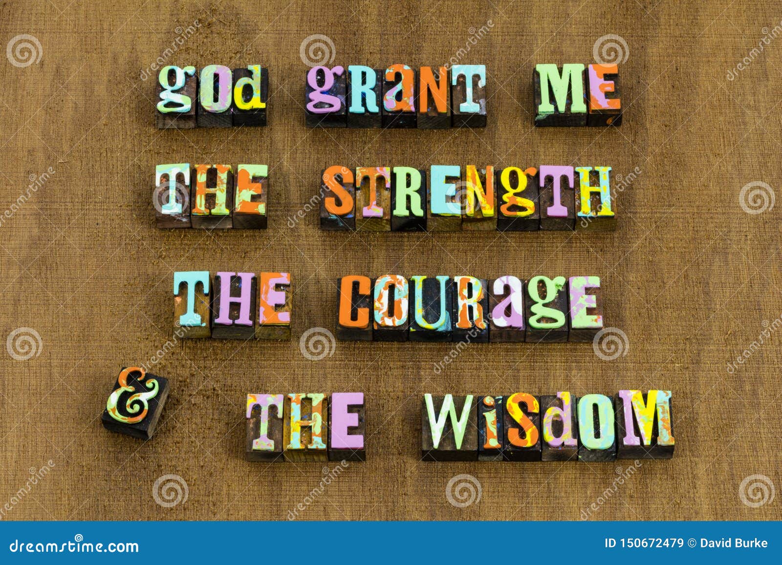 god grant strength courage wisdom lord faith serenity prayer