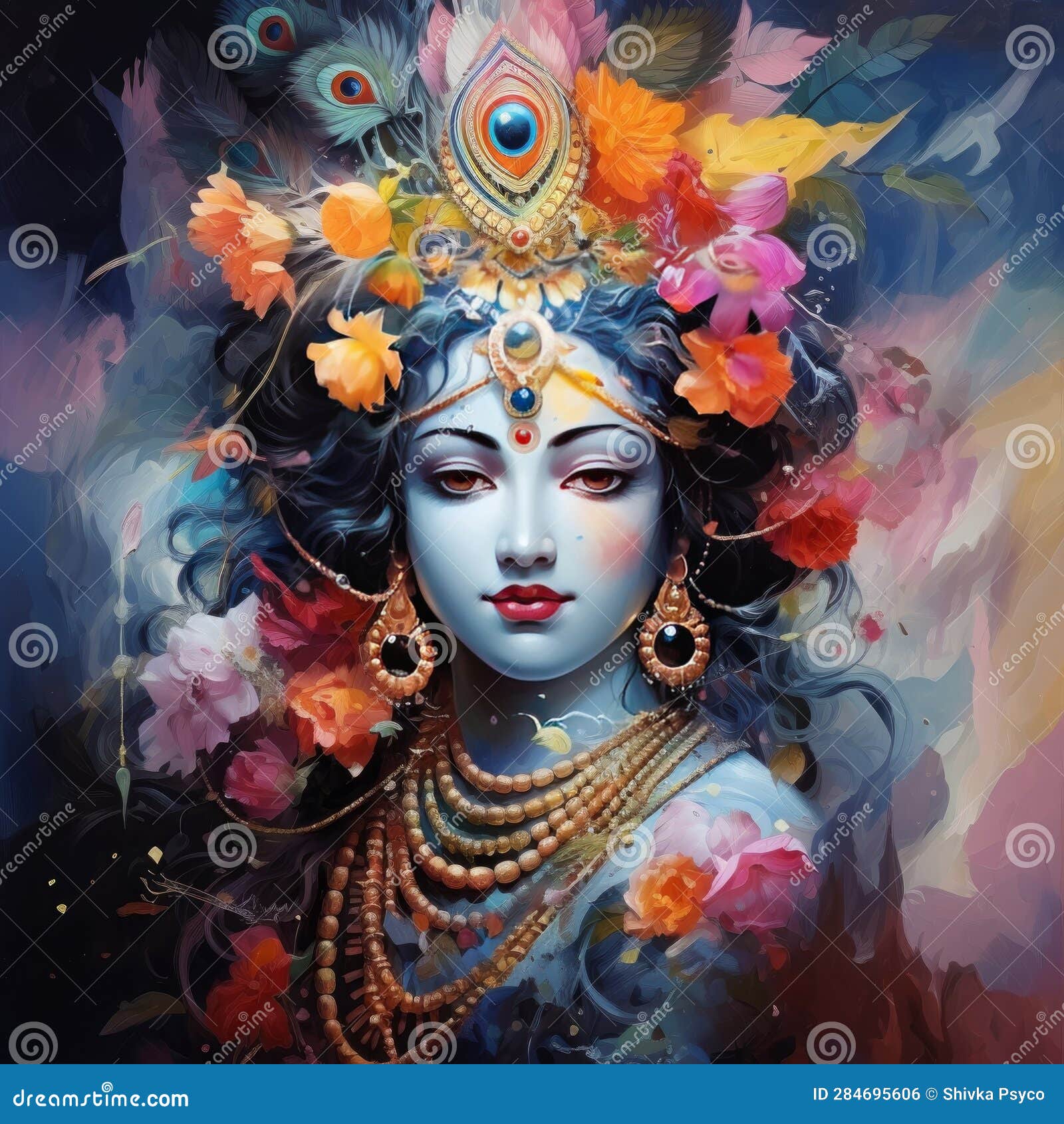 Krishna painting images online
