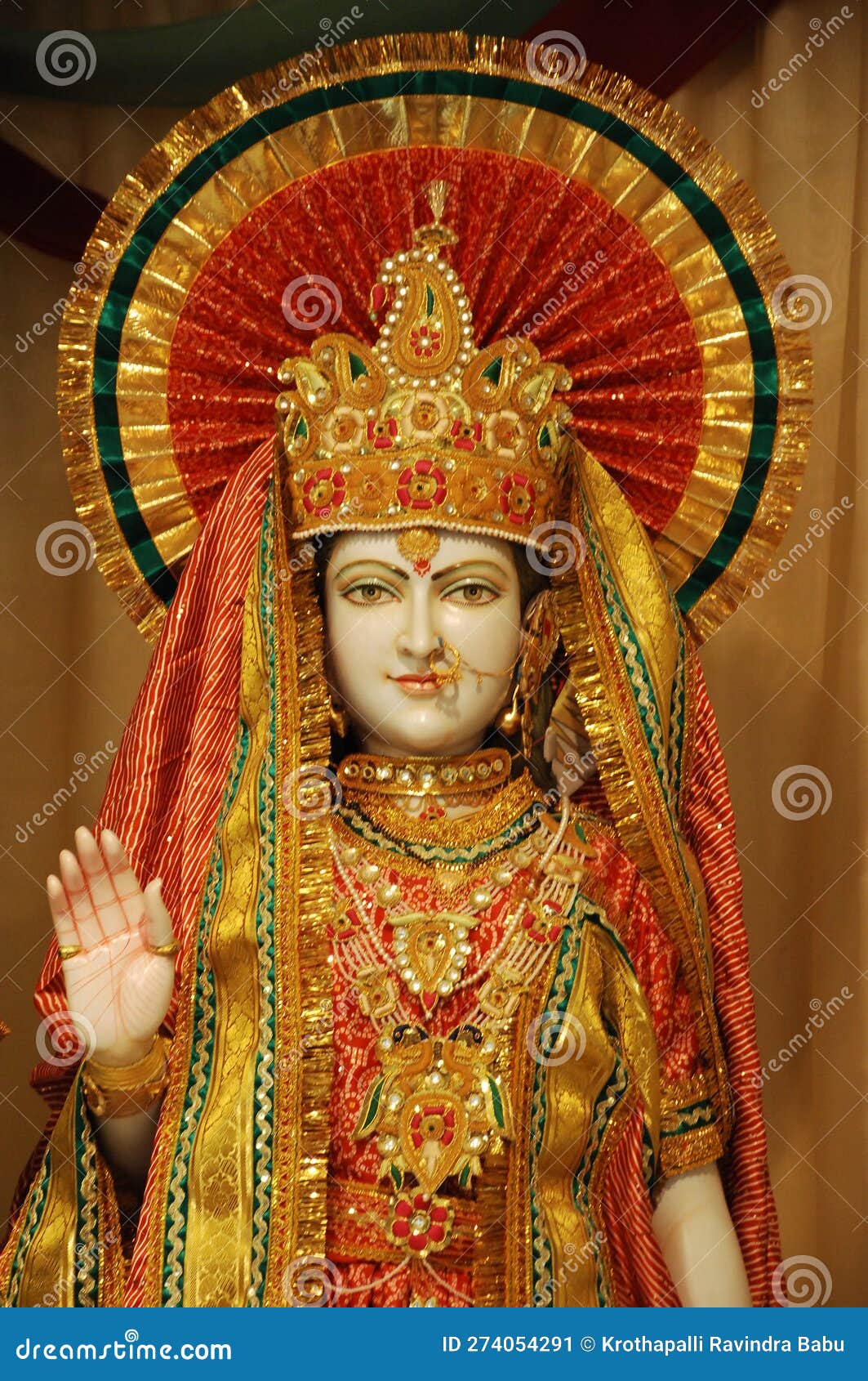 God Statue in the Temple India Stock Image Image of culture, leisure
