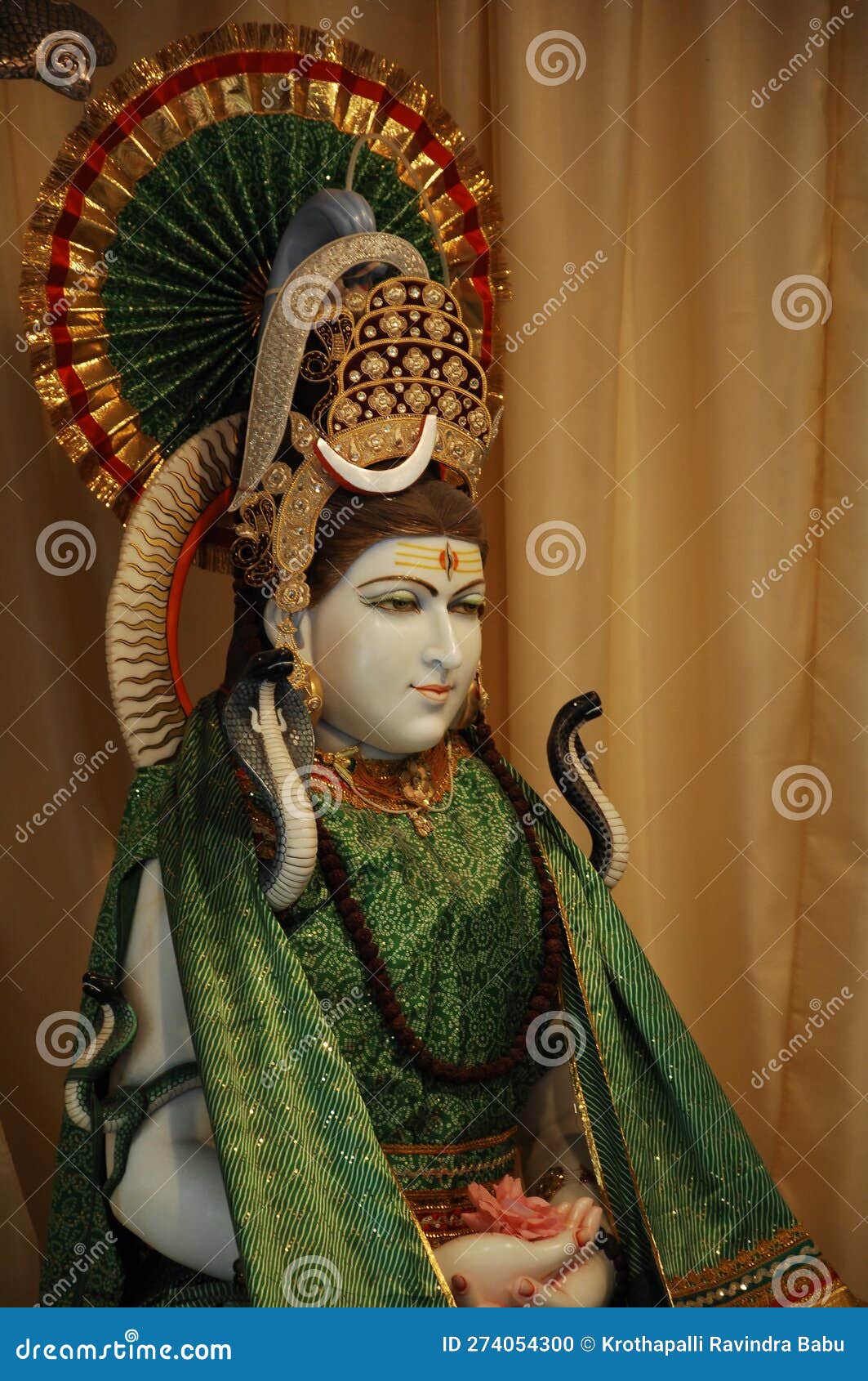 God Statue in the Temple India Stock Photo Image of bright, heritage