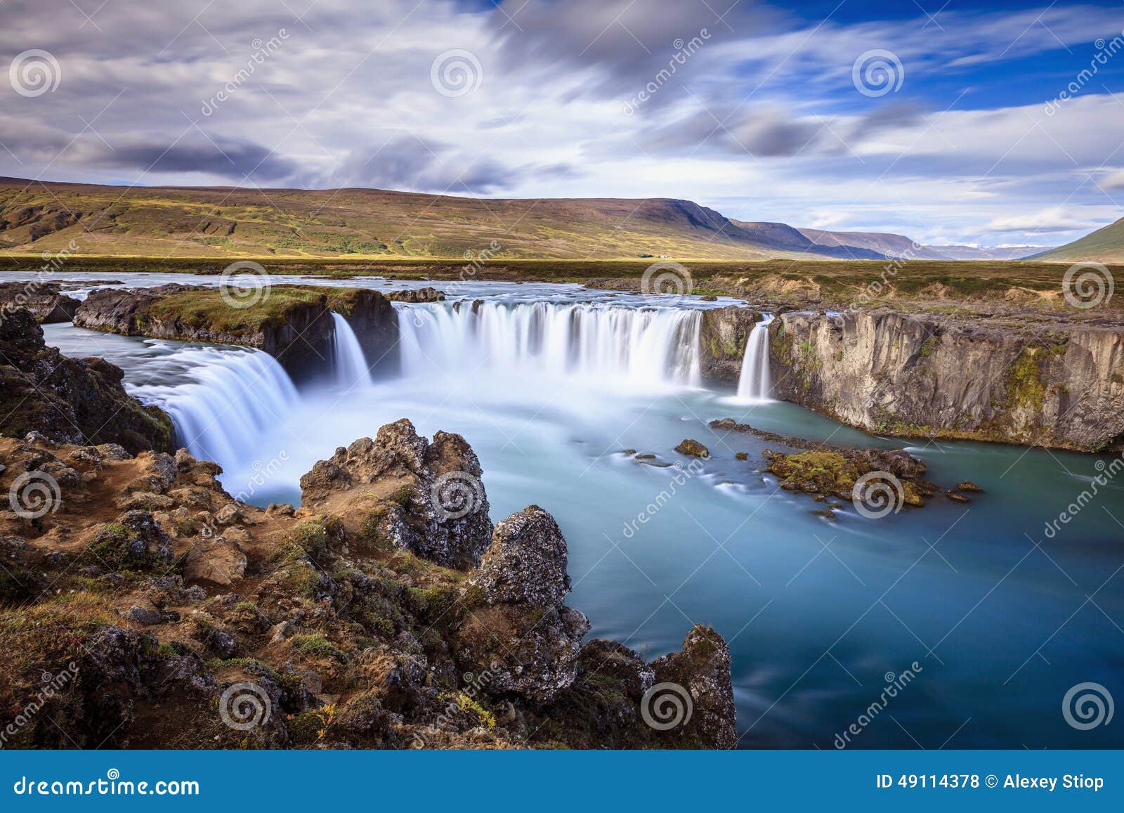 godafoss waterfall