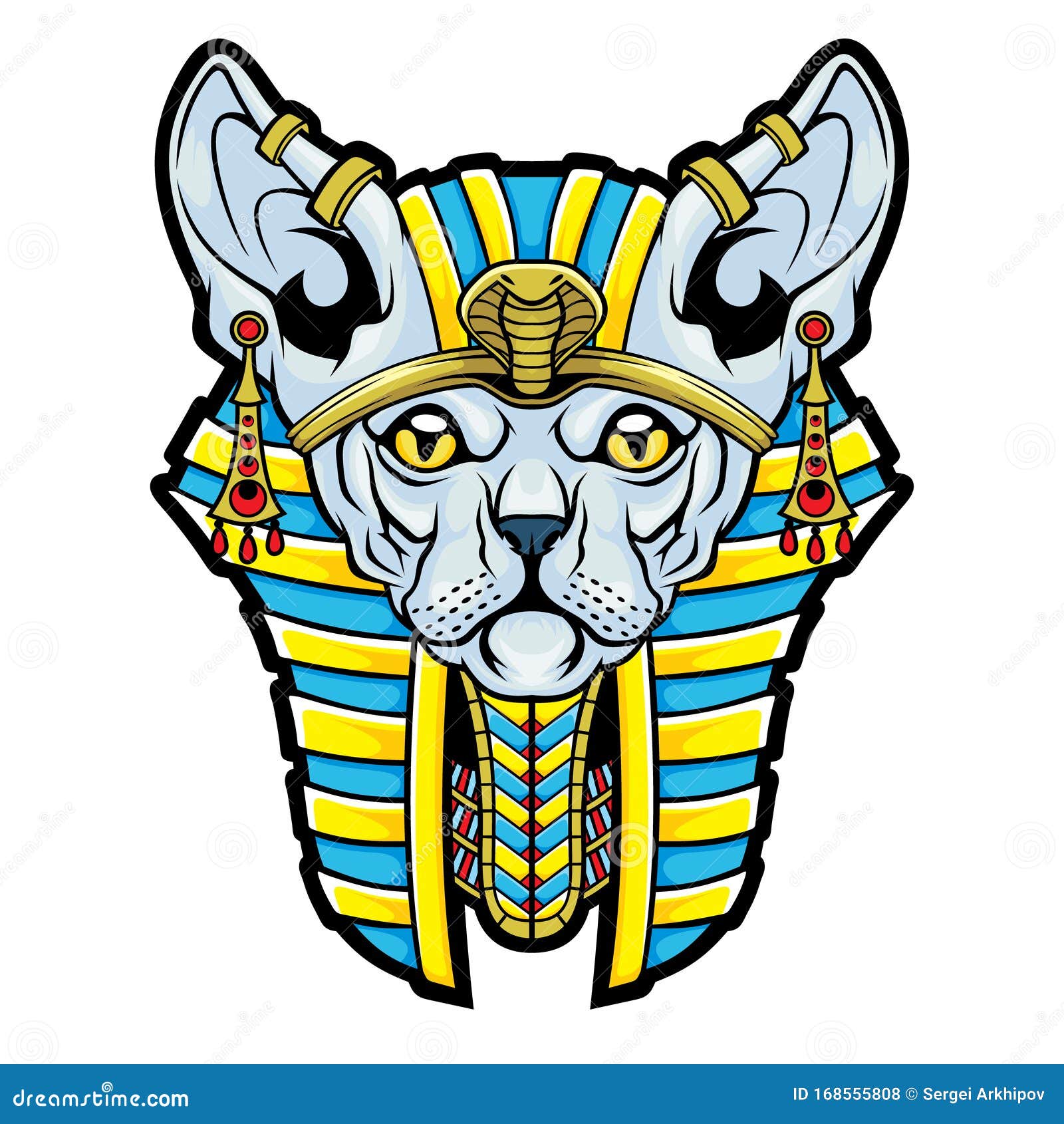 Buy PNG SVG File Egyptian Goddess Bastet Cat Tattoo Online in India  Etsy