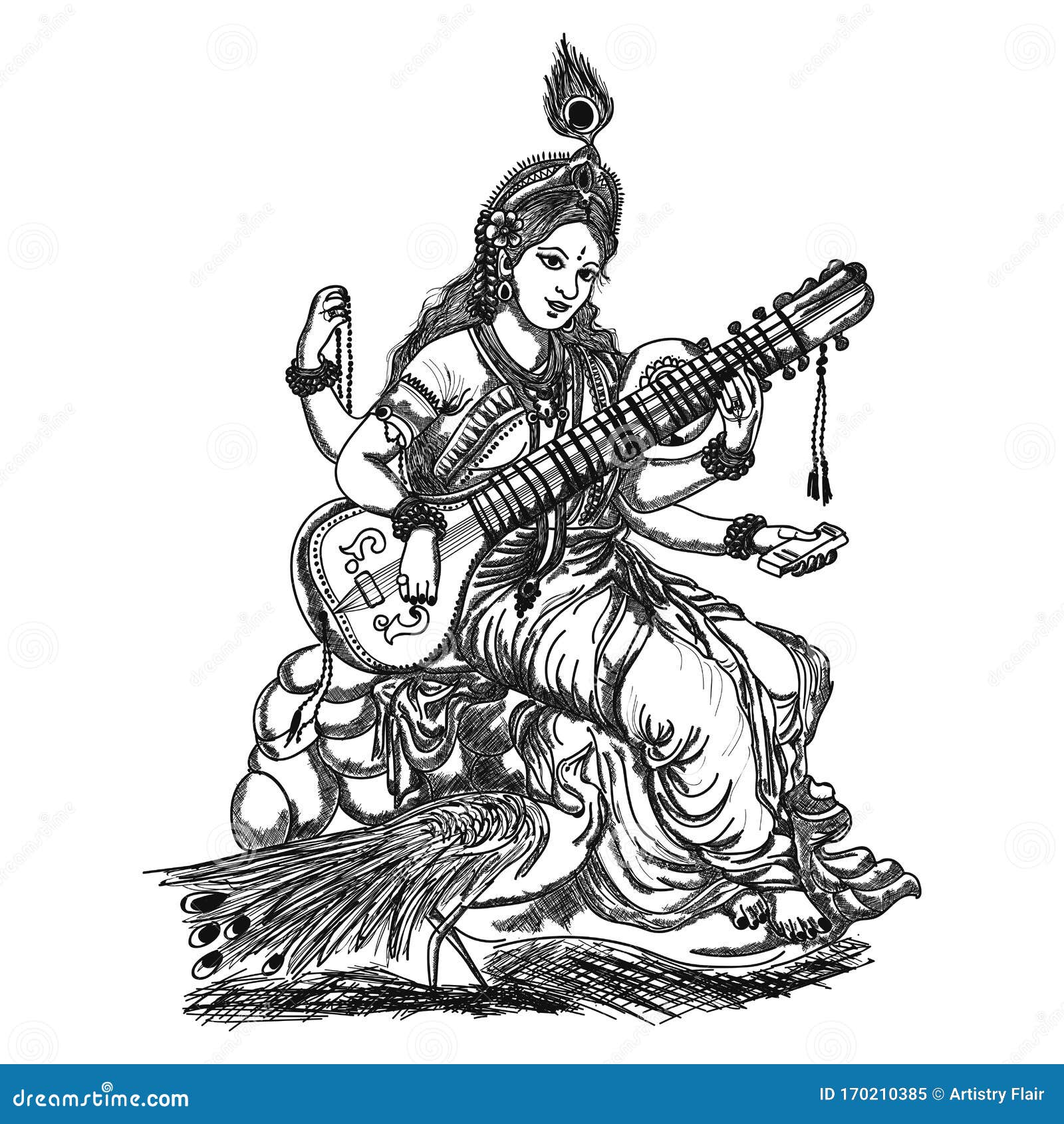 Saraswati Drawing Amazing - Drawing Skill-saigonsouth.com.vn