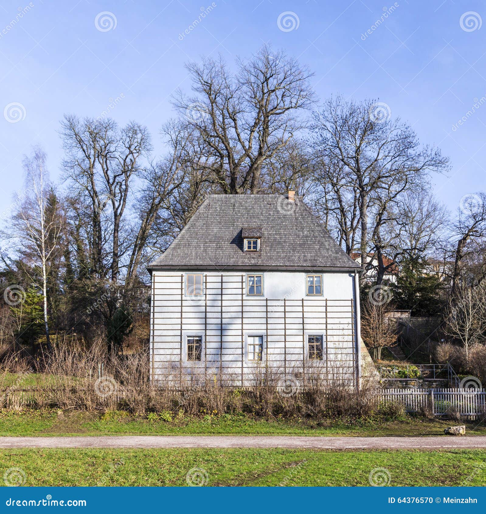 GoethesGartenHaus am Park Ein Der Ilm in Weimar, Deutschland