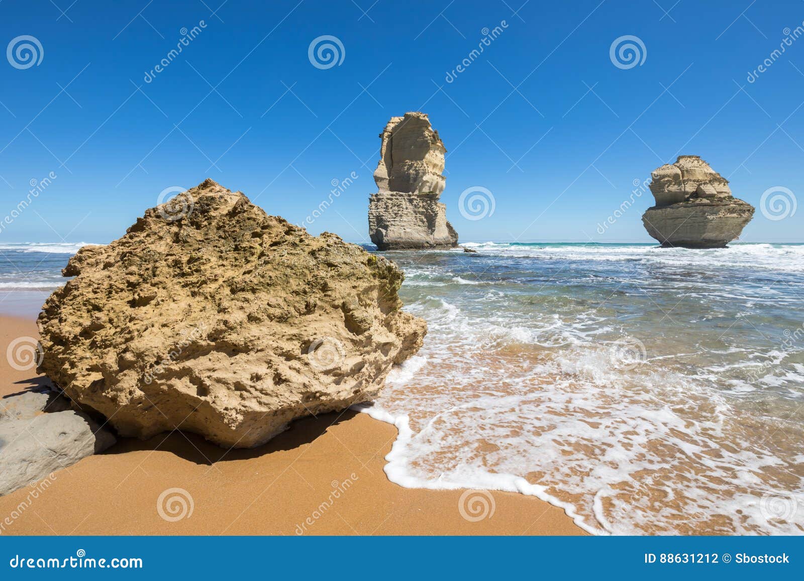 gog and magog, gibson steps beach, great ocean road, victoria, australia