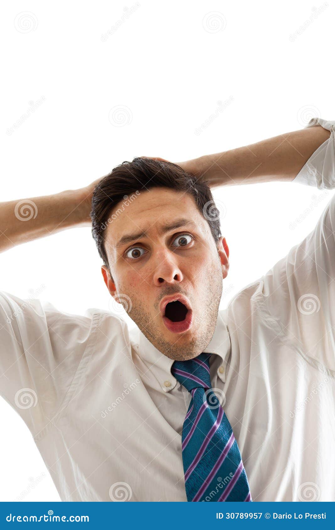 Going mad stock image. Image of male, executive, person 30789957