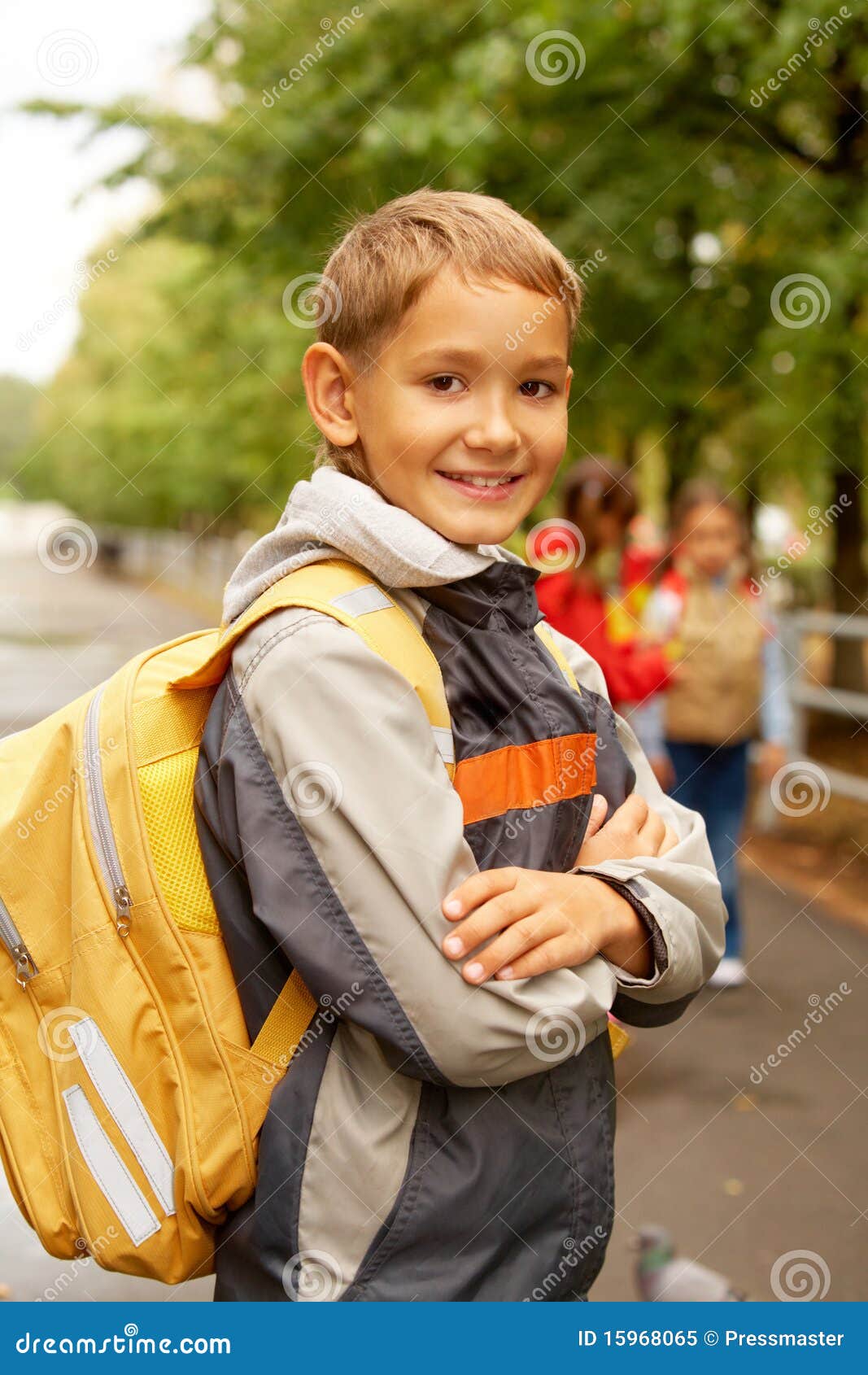 Going to school stock image. Image of caucasian, natural 15968065