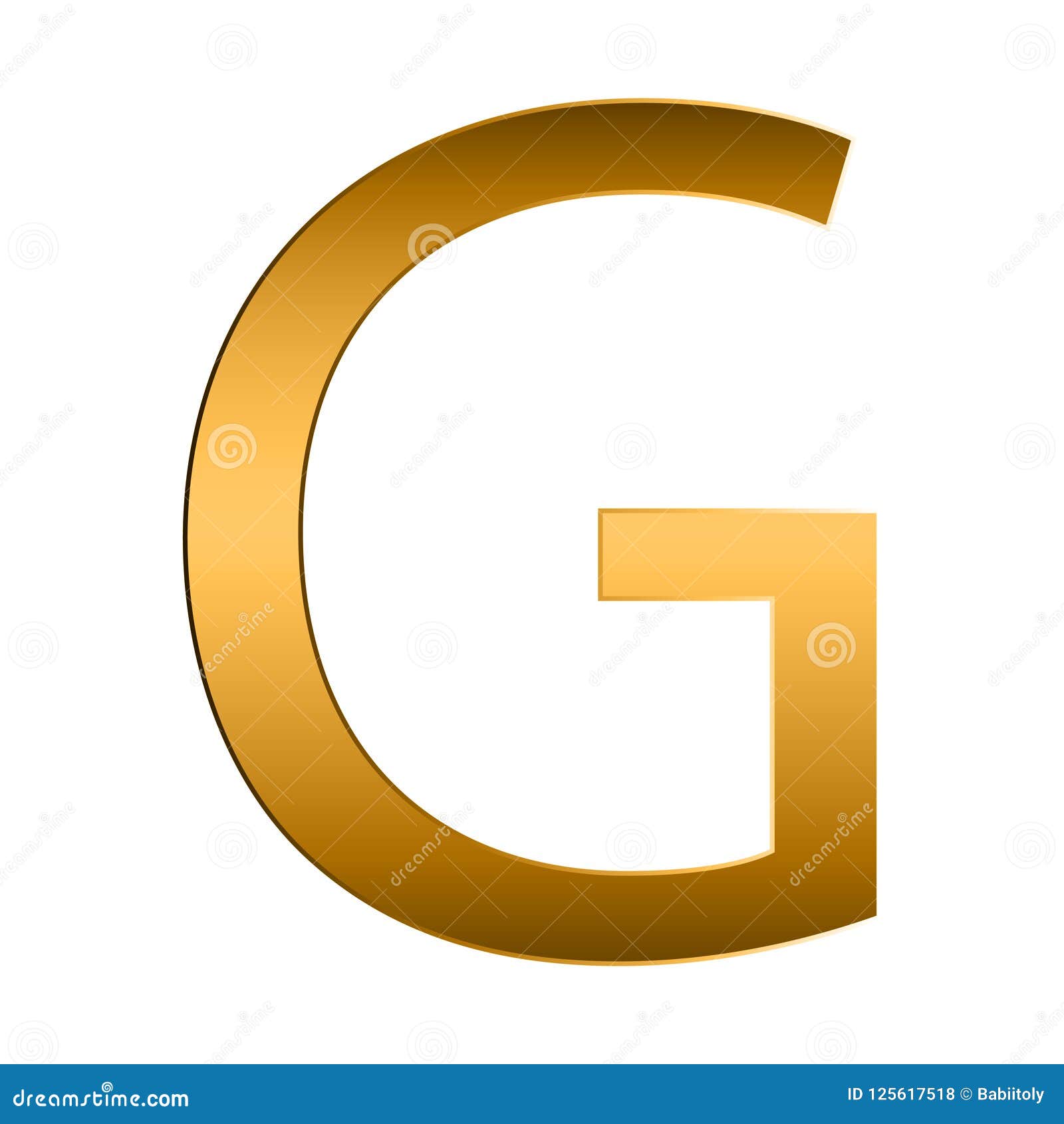 Alphabet Letter. Letter G. GOLD Alphabet Logo. Font Style - Vector ...