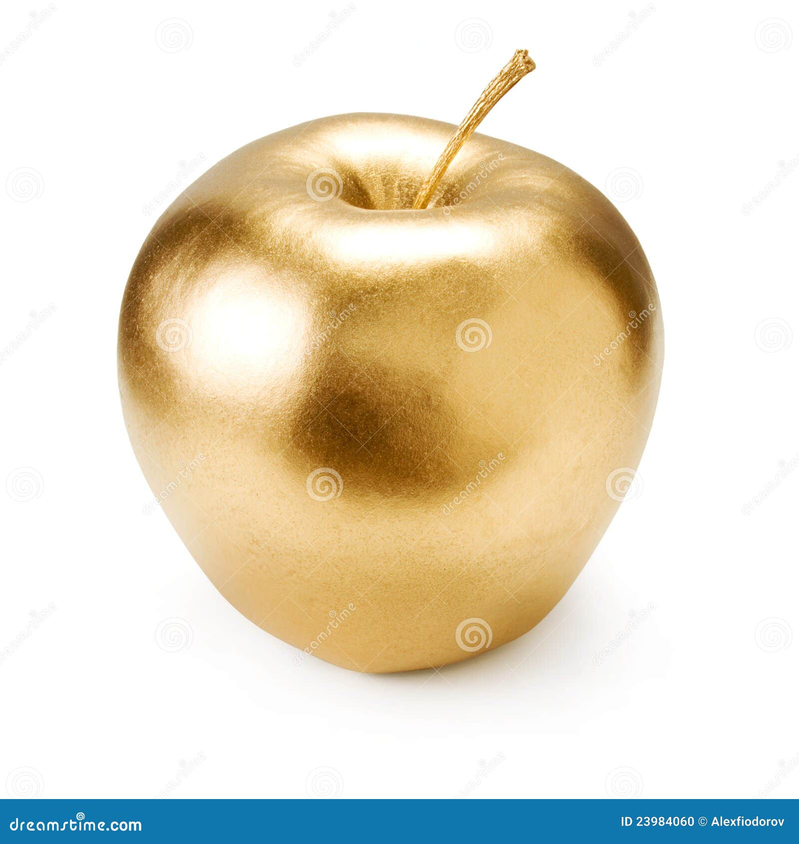 gold apple.
