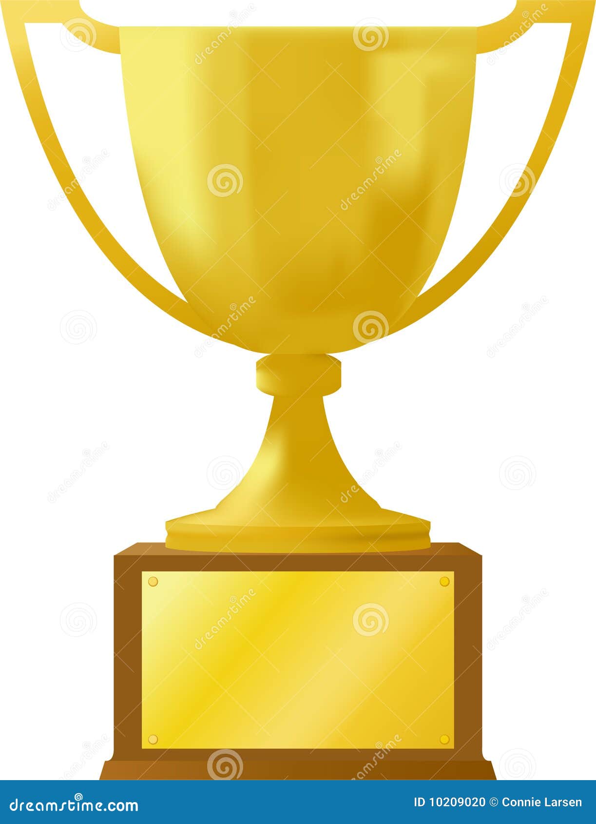 gold award trophy ai 10209020