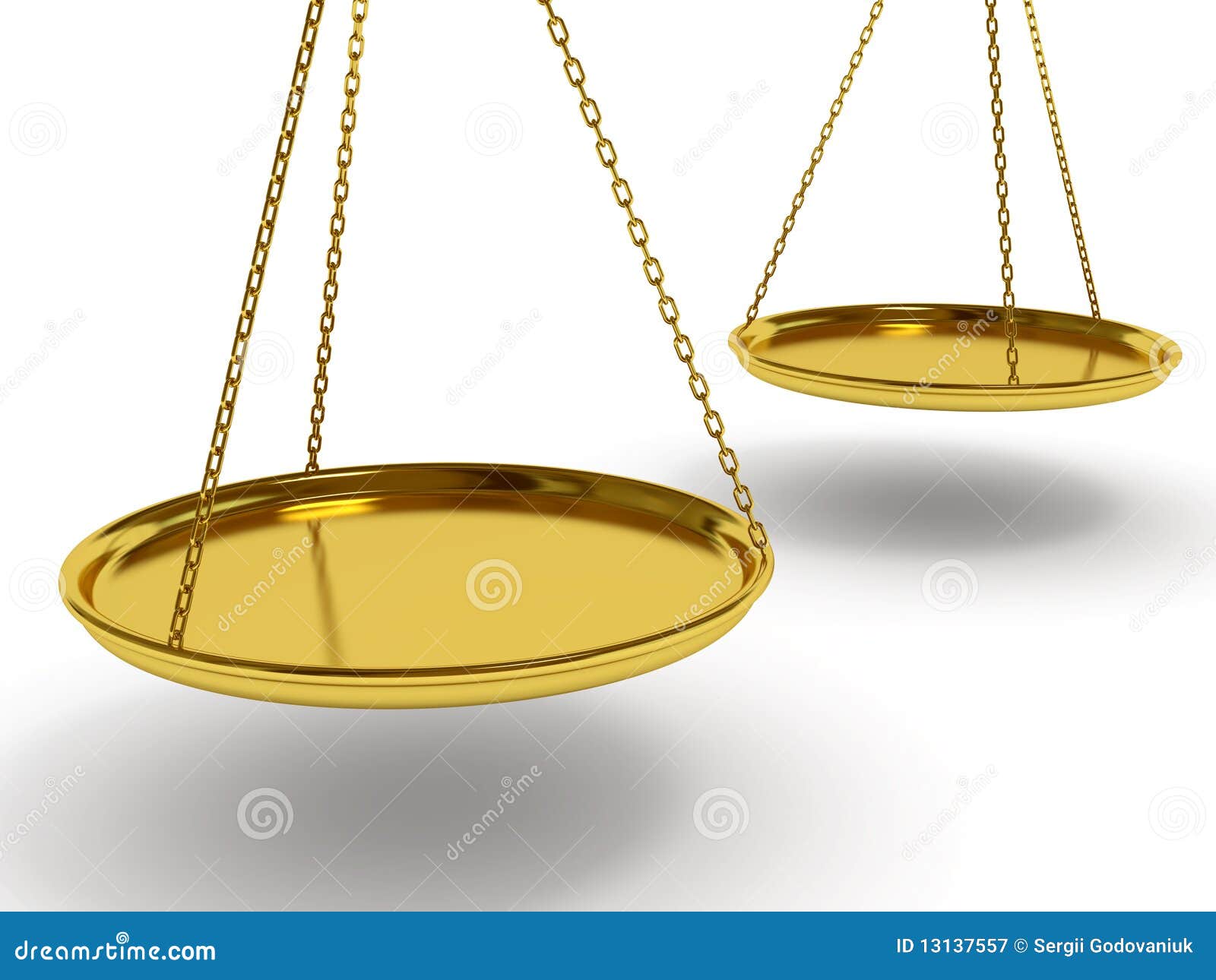 Gold balance stock illustration. Illustration of concepts 13137557