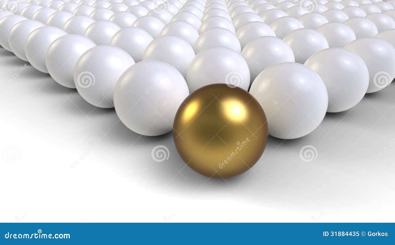Gold ball stock illustration. Illustration of crowd, shape - 31884435