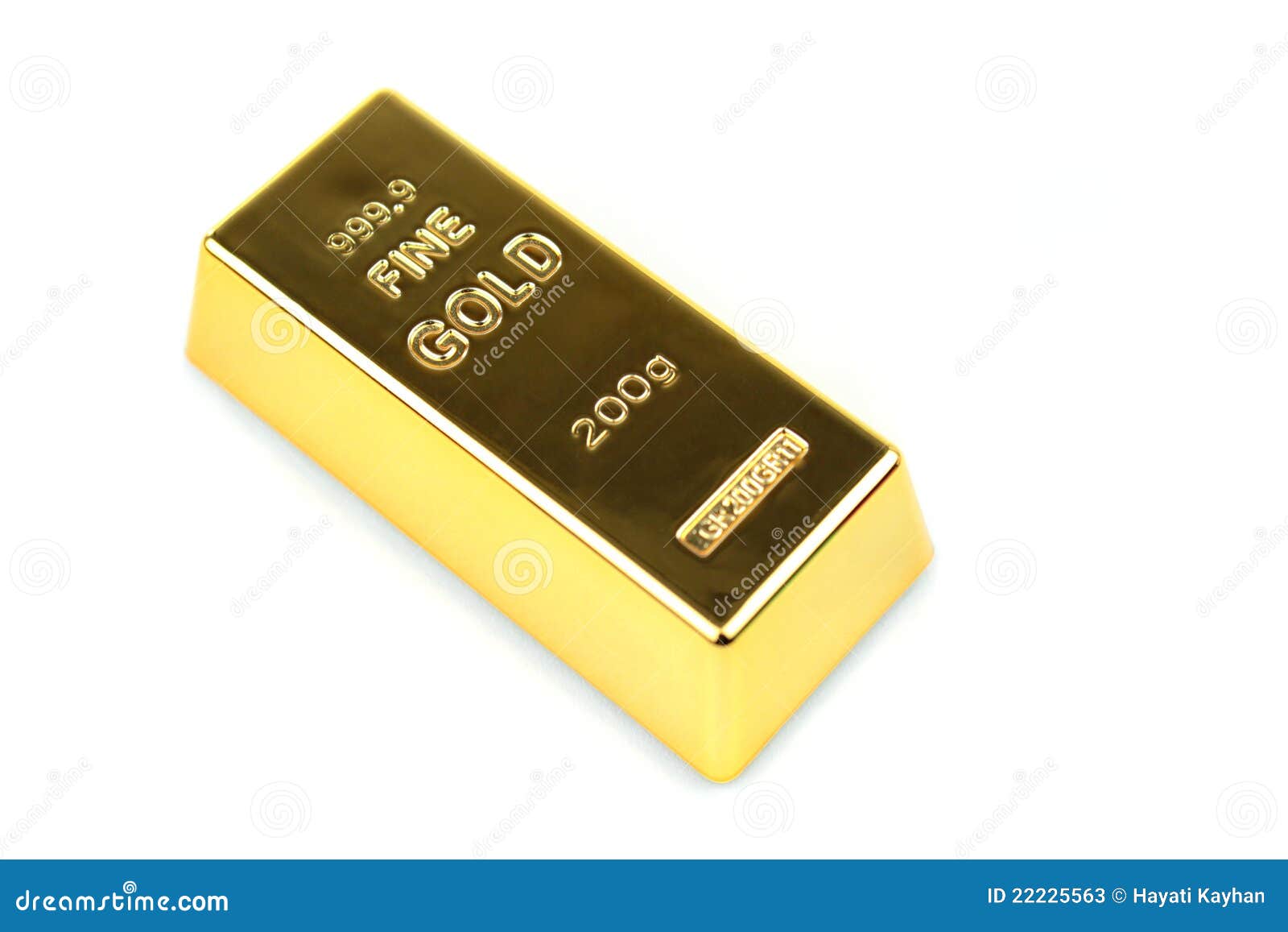 Gold bar stock image. Image of banks, abundance, ingots 22225563