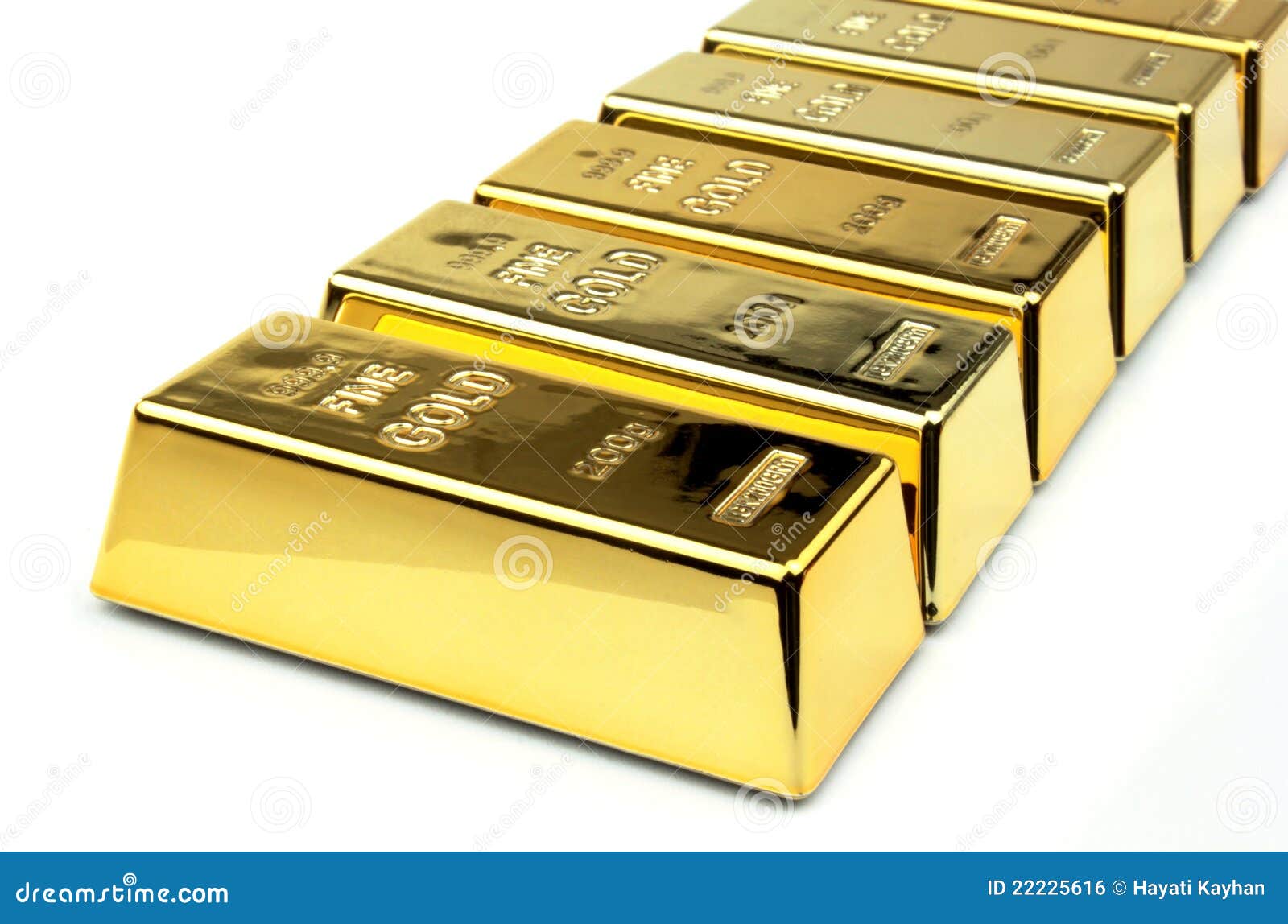 Gold Bars Royalty Free Stock Image Image 22225616