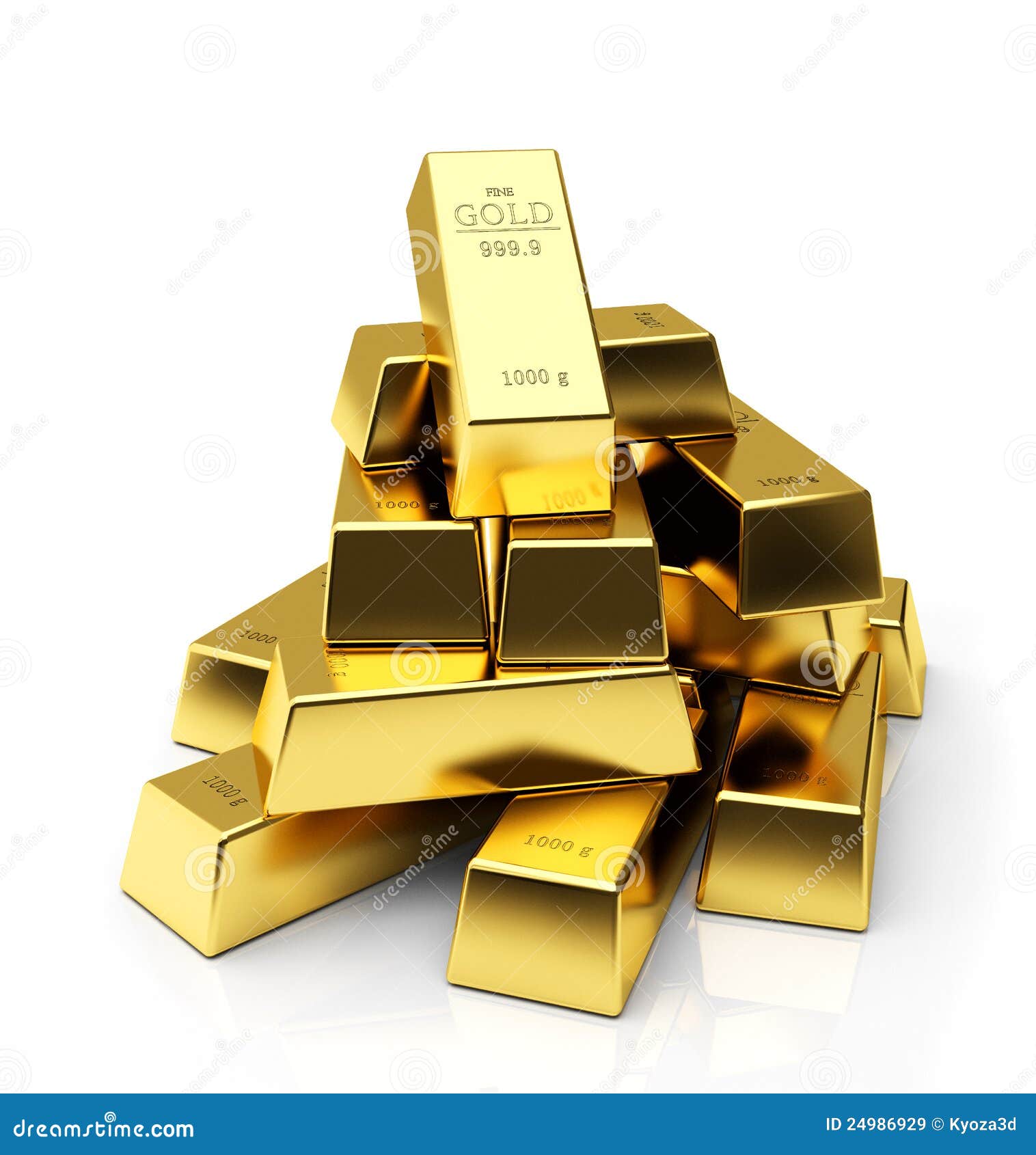 Gold bars stock illustration. Illustration of goldbar - 24986929
