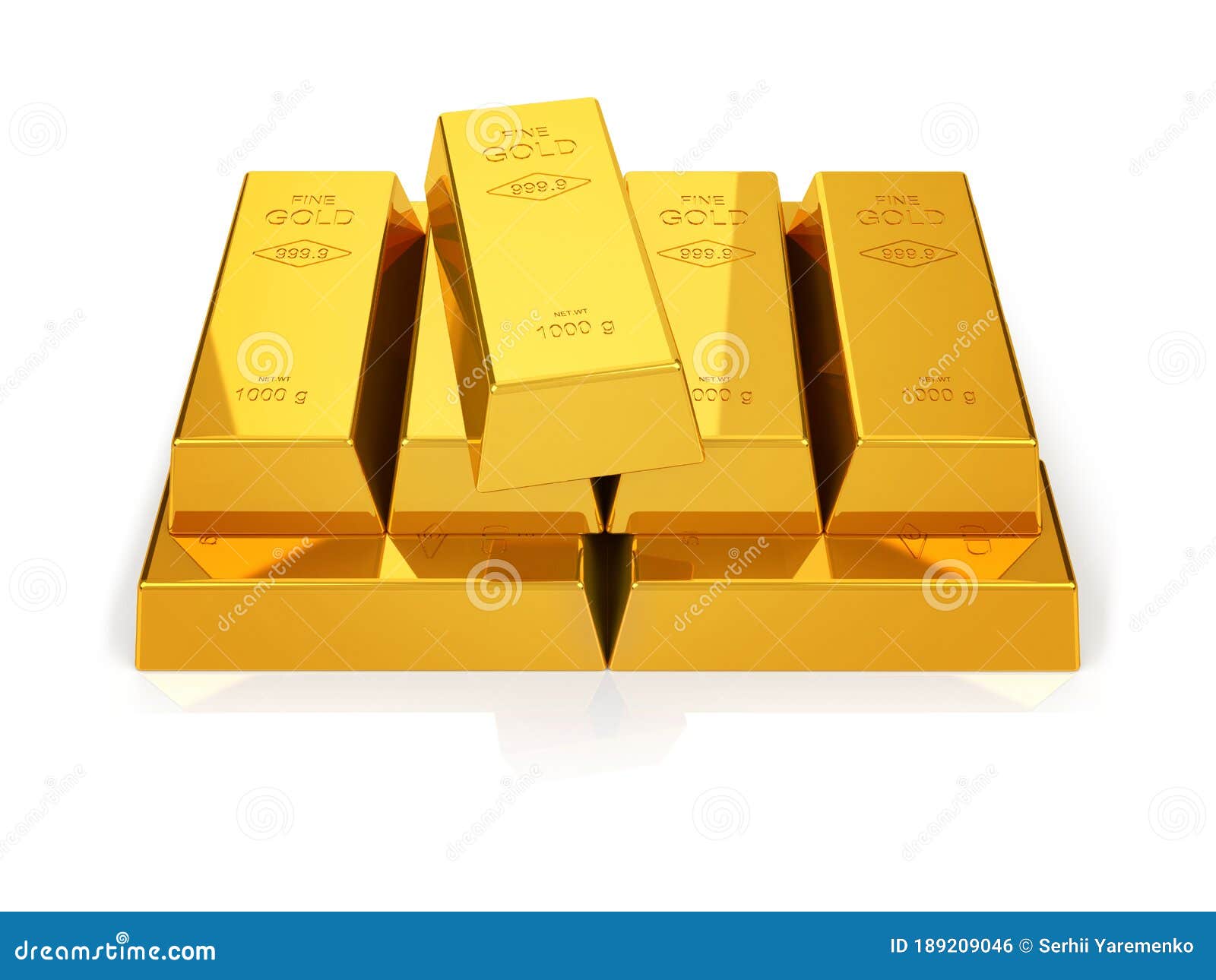 Gold bars stock illustration. Illustration of policy - 189209046