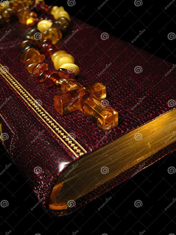 Gold bible stock image. Image of christianity, bible 25730579