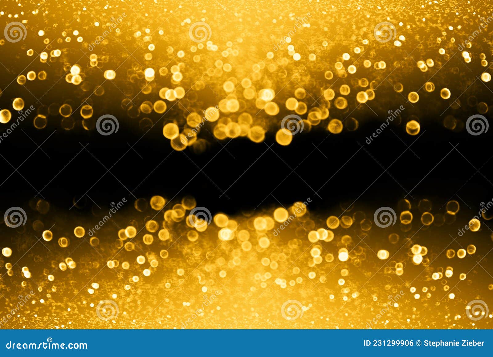 Gold Black Glitter Birthday Banner or 50 Anniversary Background Invitation  Stock Photo - Image of 50th, border: 231299906