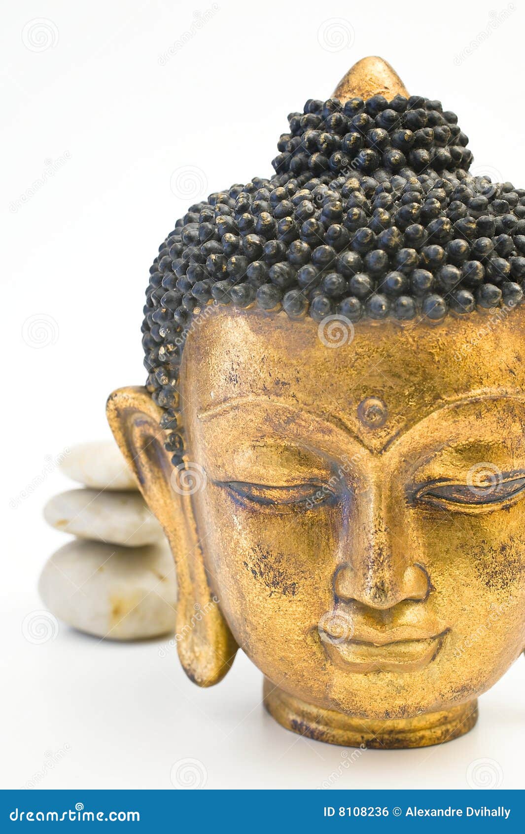 Gold Buddha stock photo. Image of macro, oriental, path 8108236