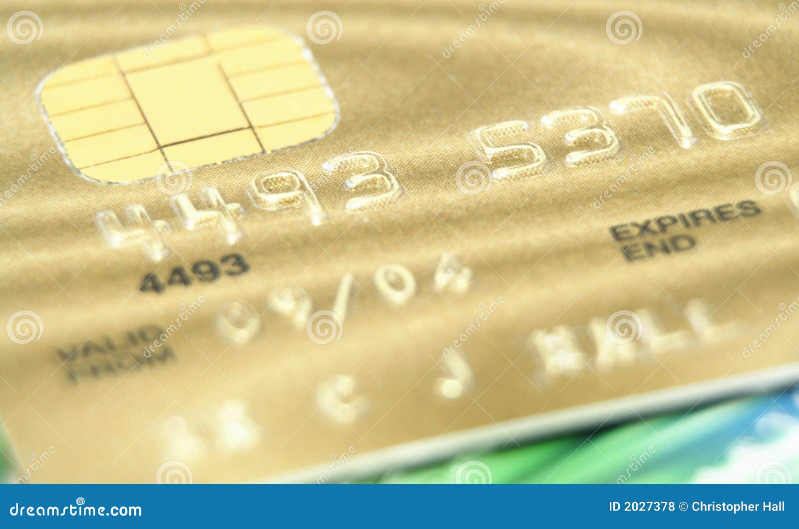 Gold Card stock photo. Image of number, gold, date, secure 2027378
