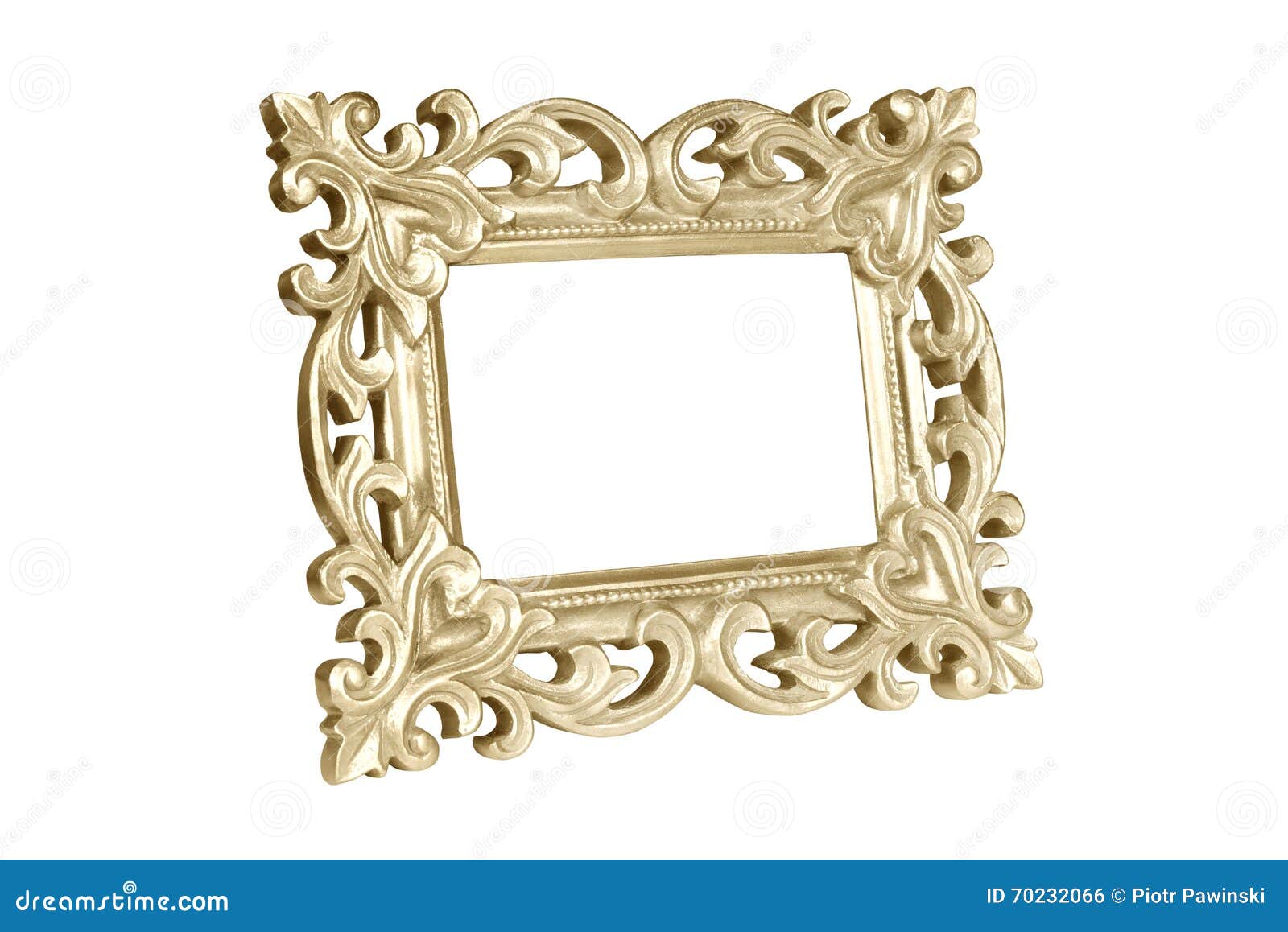 Gold carved picture frame stock photo. Image of beautiful 70232066