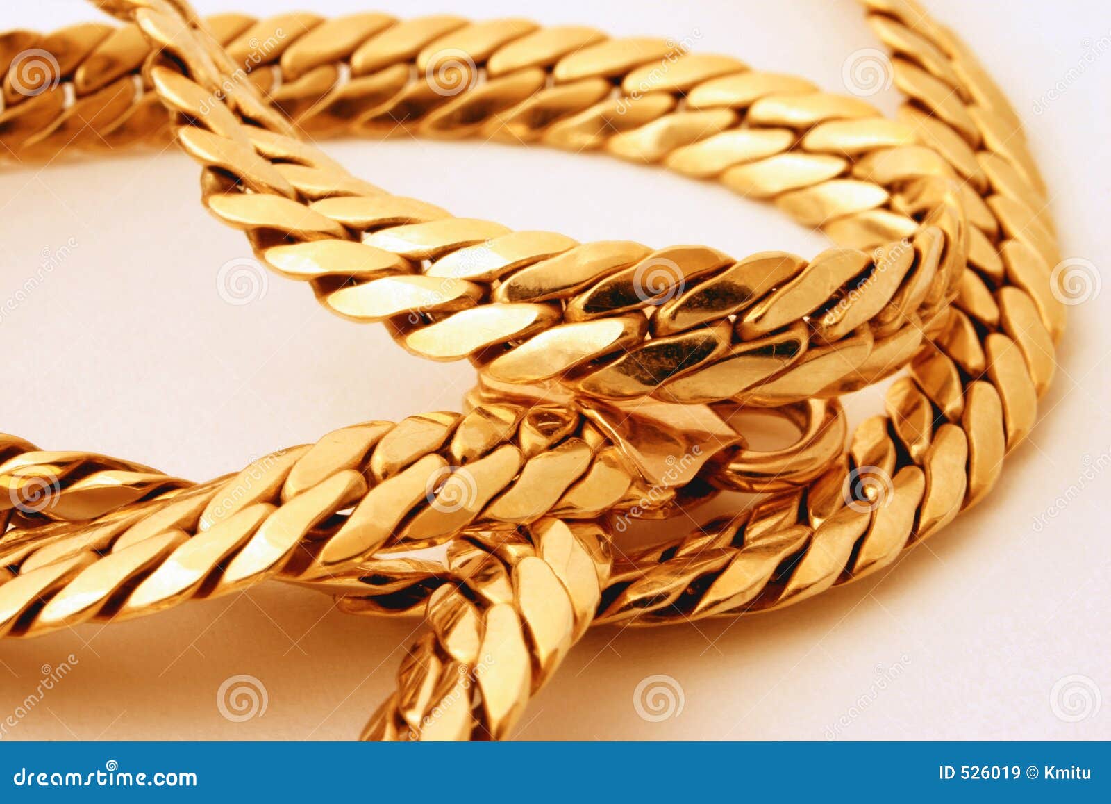 Gold chain stock image. Image of decorate, glitter, gilt 526019