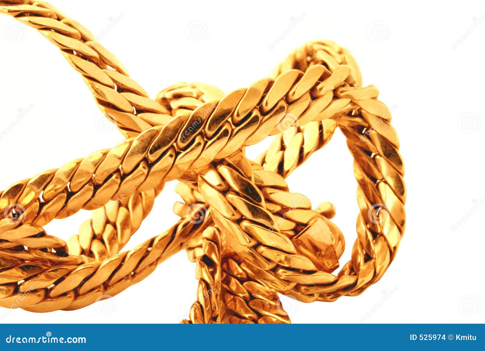 Gold Chain Round On Wood Texture Royalty-Free Stock Photography ...
