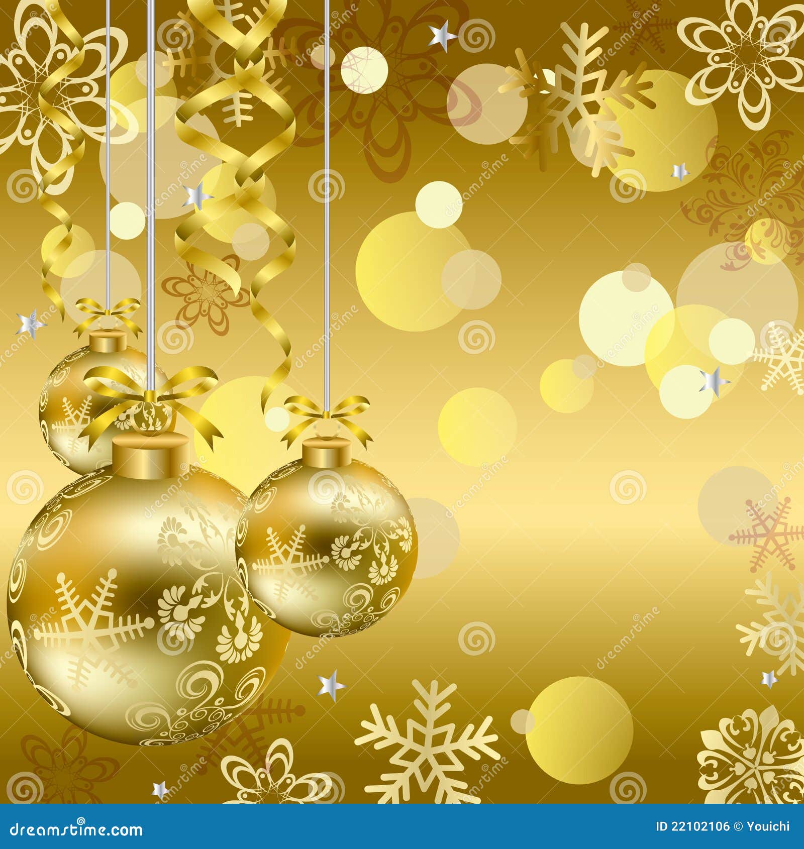 Gold christmas background stock vector. Illustration of gold - 22102106