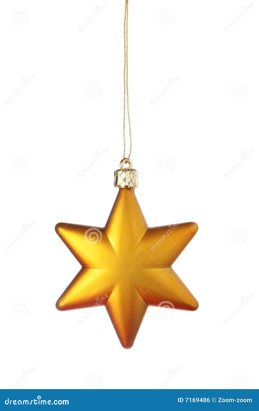 Gold Christmas star stock photo. Image of celebration 7169486