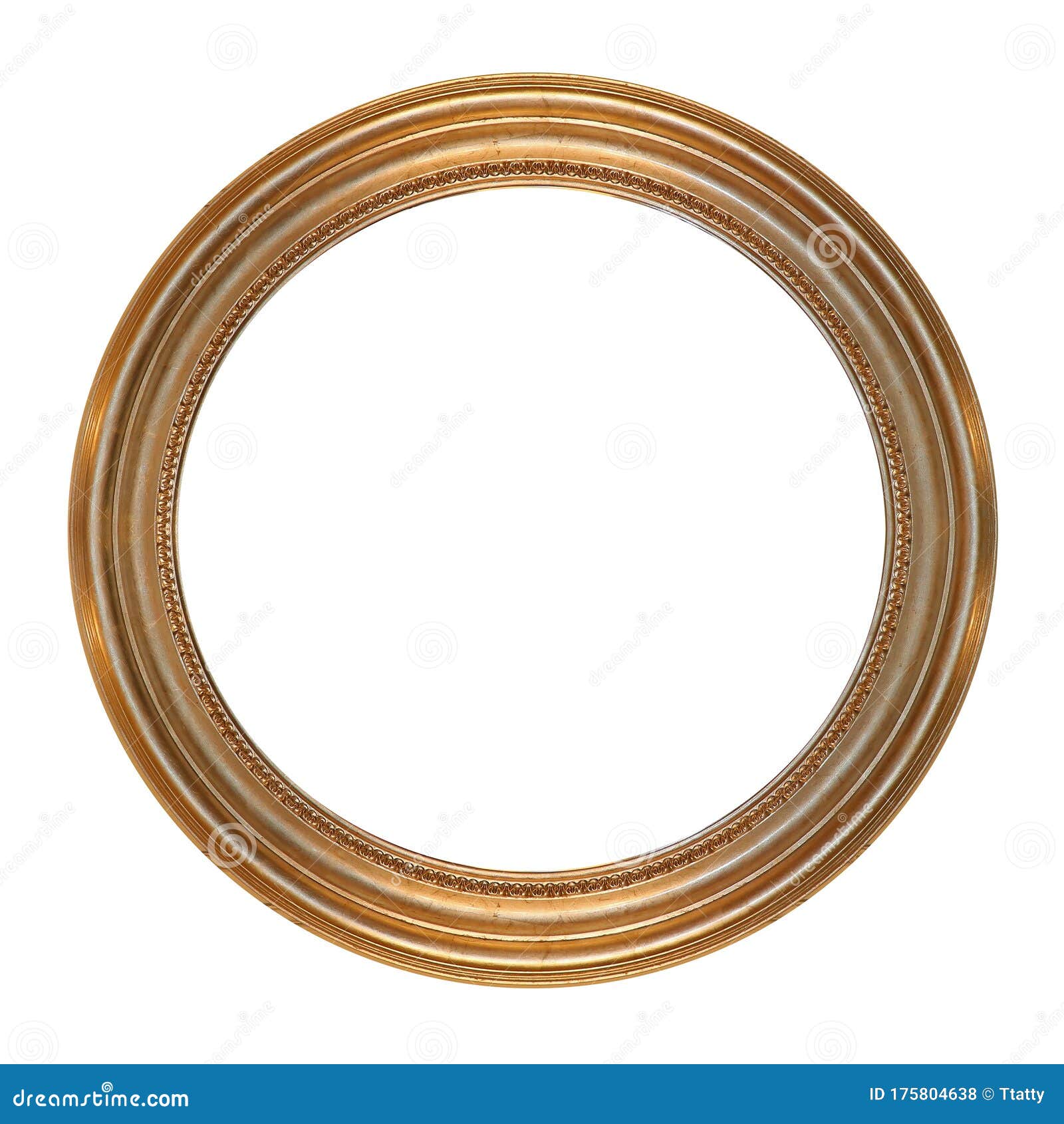 Gold circle frame stock photo. Image of retro, blank 175804638