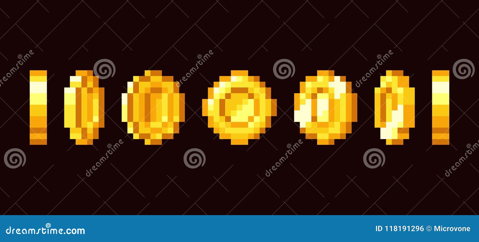 Gold Coin Animation Frames for 16 Bit Retro Video Game. Pixel Art Vector Set Stock Vector - Illustration of 8bit, interface: 118191296 Gold Coin Animation Frames for 16 Bit Retro Video Game. Pixel Art Vector Set Stock Vector - Illustration of 8bit, interface: 118191296