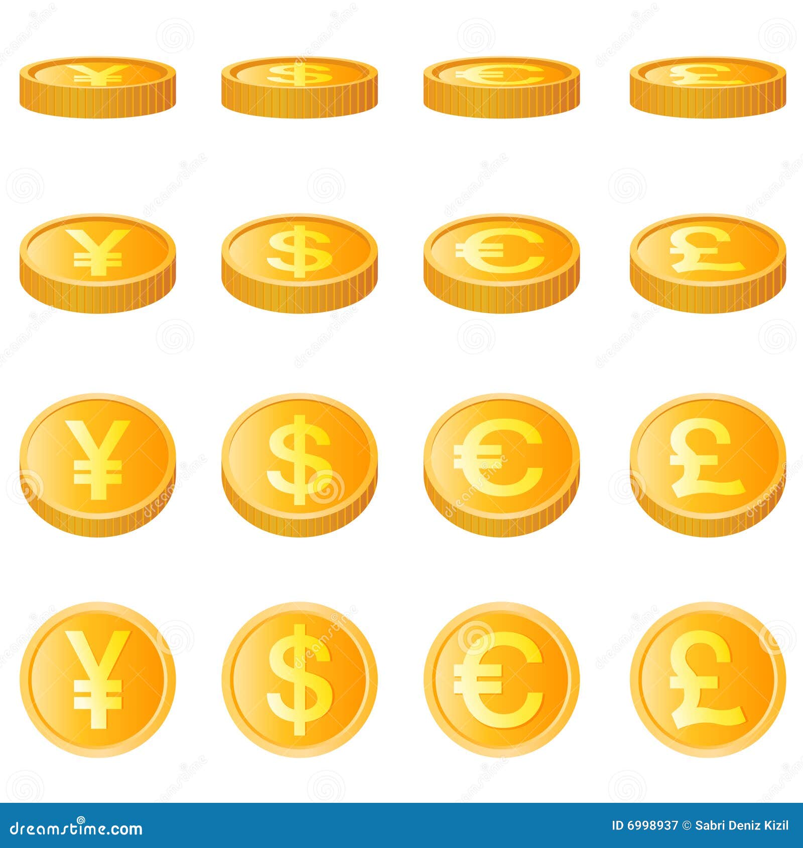 gold coin, four monetary unit 