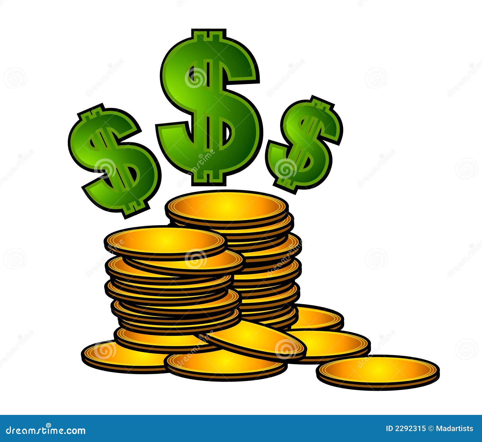 clipart of money signs - photo #40