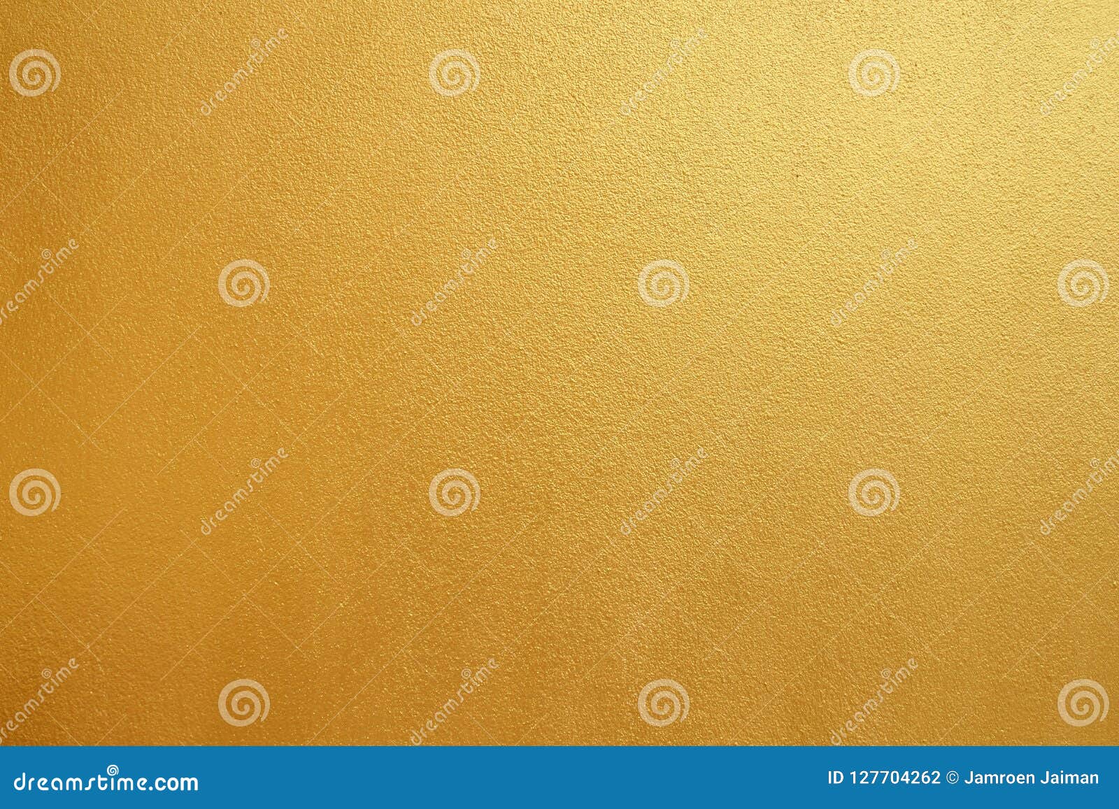 Gold Concrete Wall And Floor For Background And Design Stock Photography