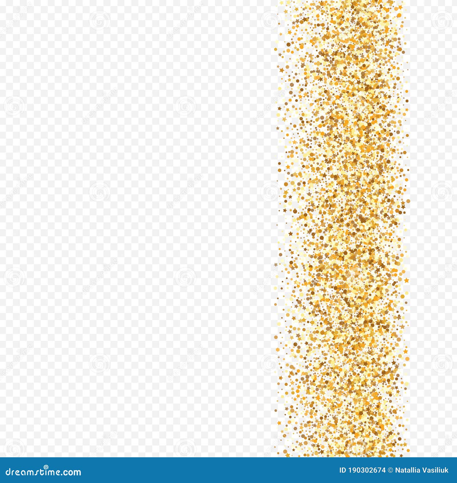 Gold Dust Glitter PNG Transparent Images Free Download, Vector Files