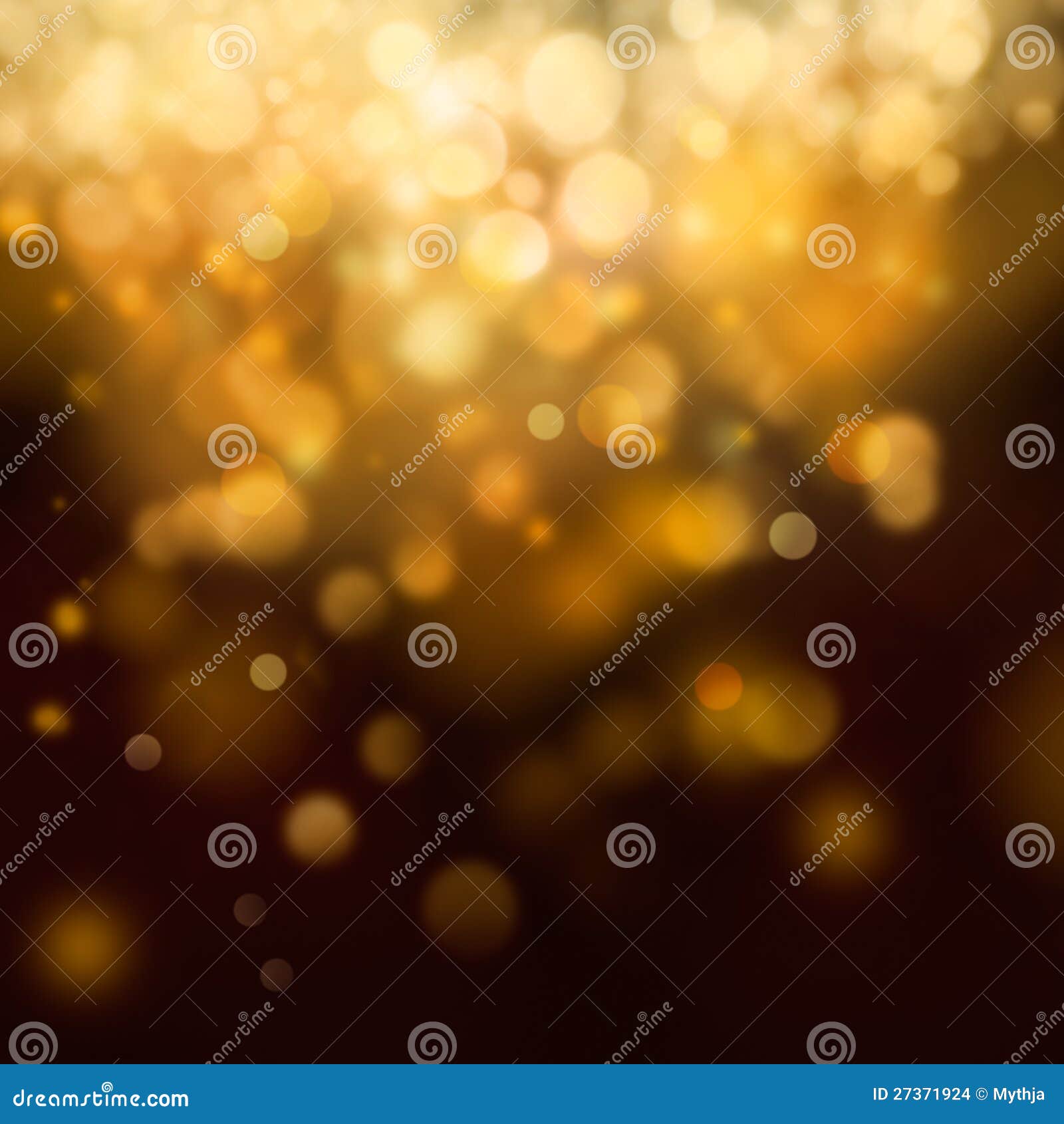 Gold Festive Christmas Background Stock Illustration - Illustration of ...