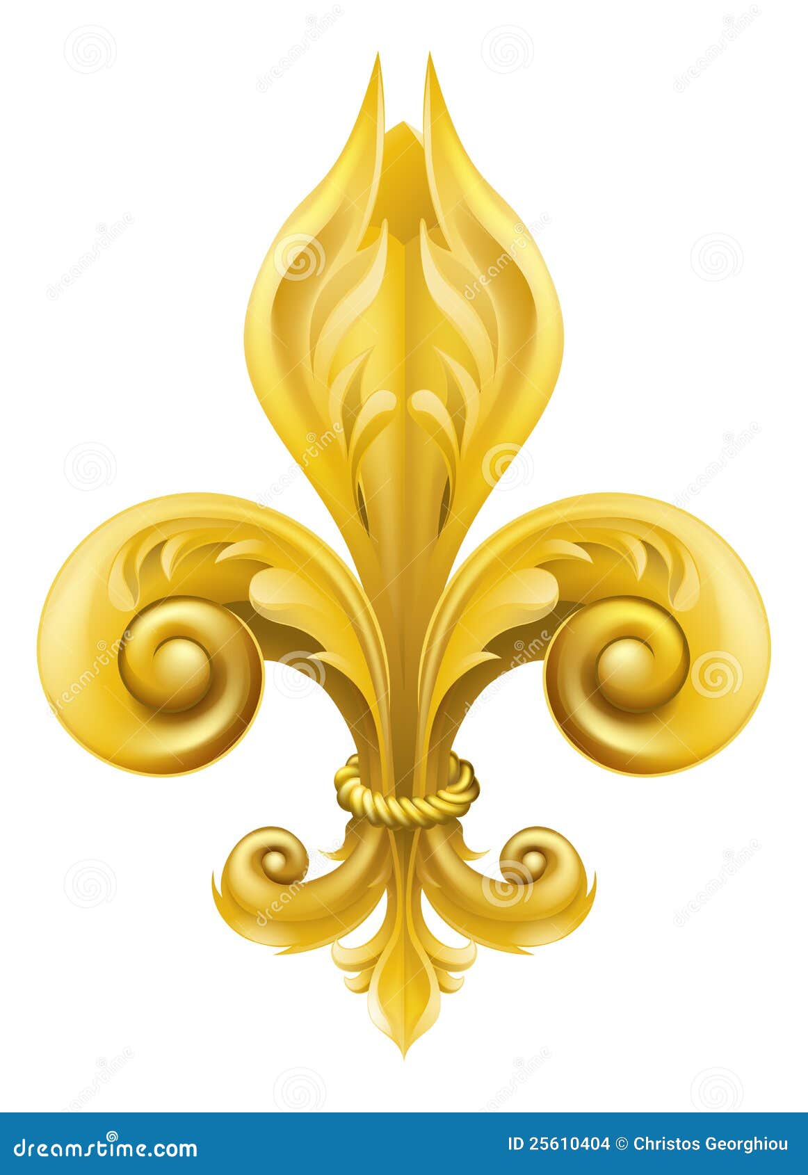 gold fleur-de-lis 