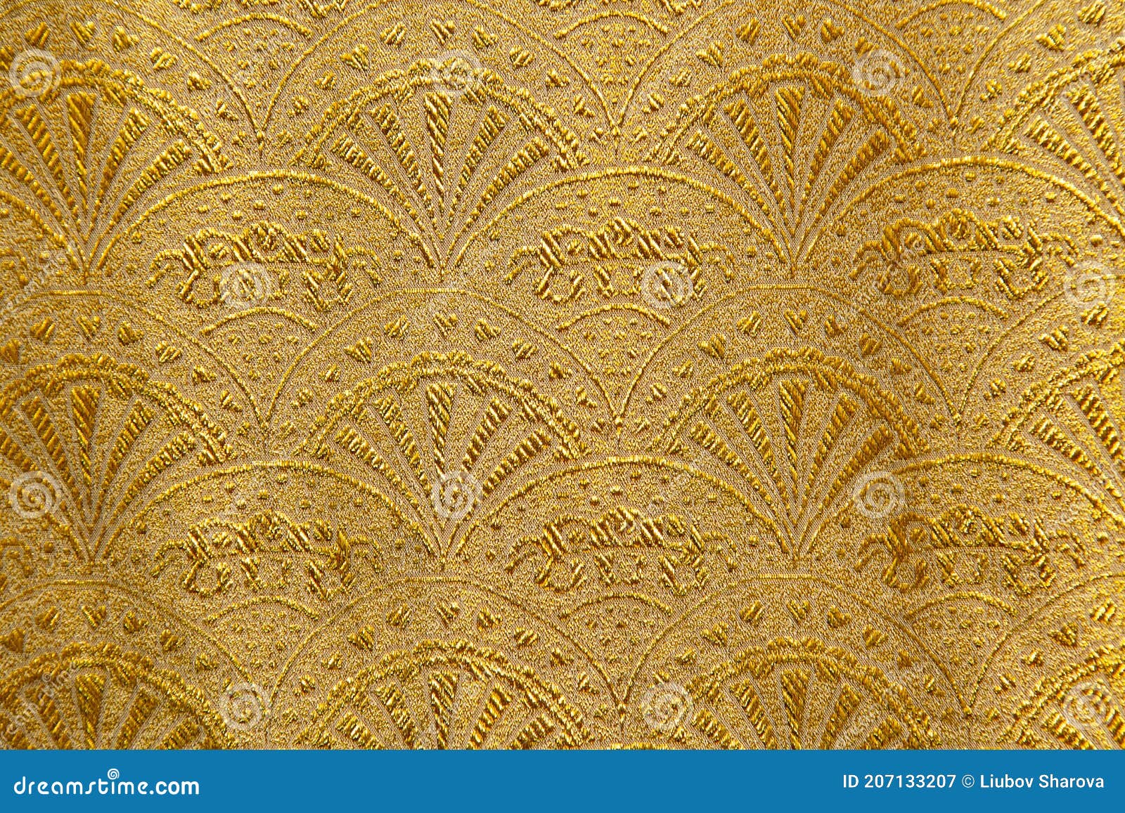 Heavy Brocade Fabric Background Stock Photography | CartoonDealer.com