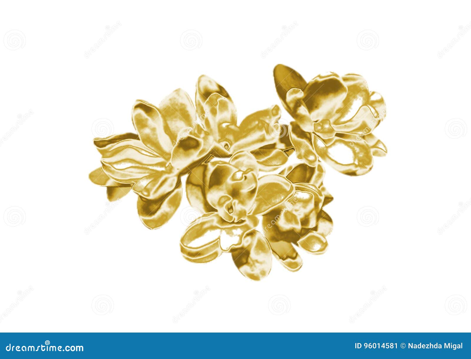 Gold flowers stock image. Image of bouquet, roses, closeup 96014581
