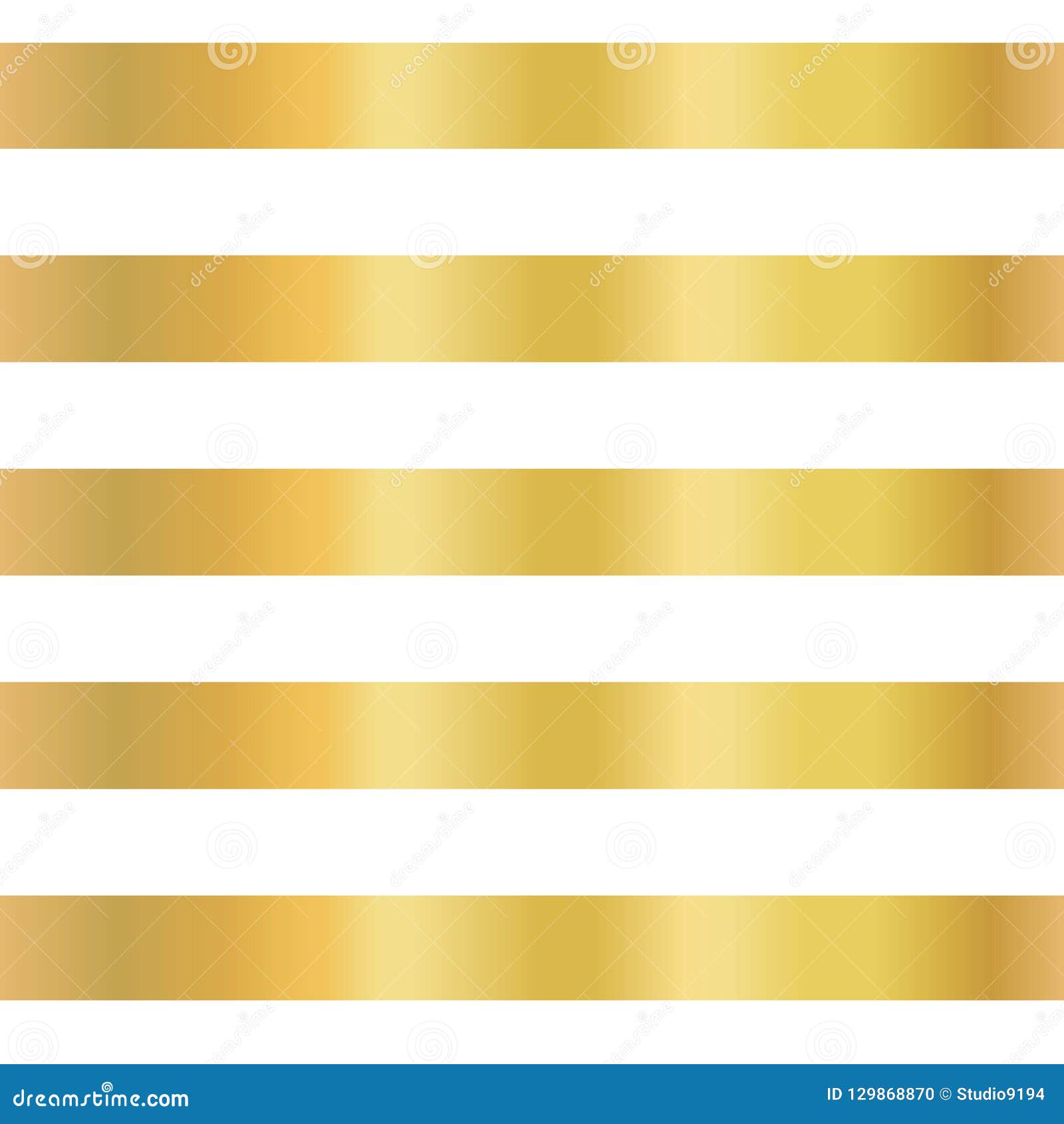 gold foil stripe seamless  background. horizontal gold lines on white pattern. elegant, simple, luxurious  for