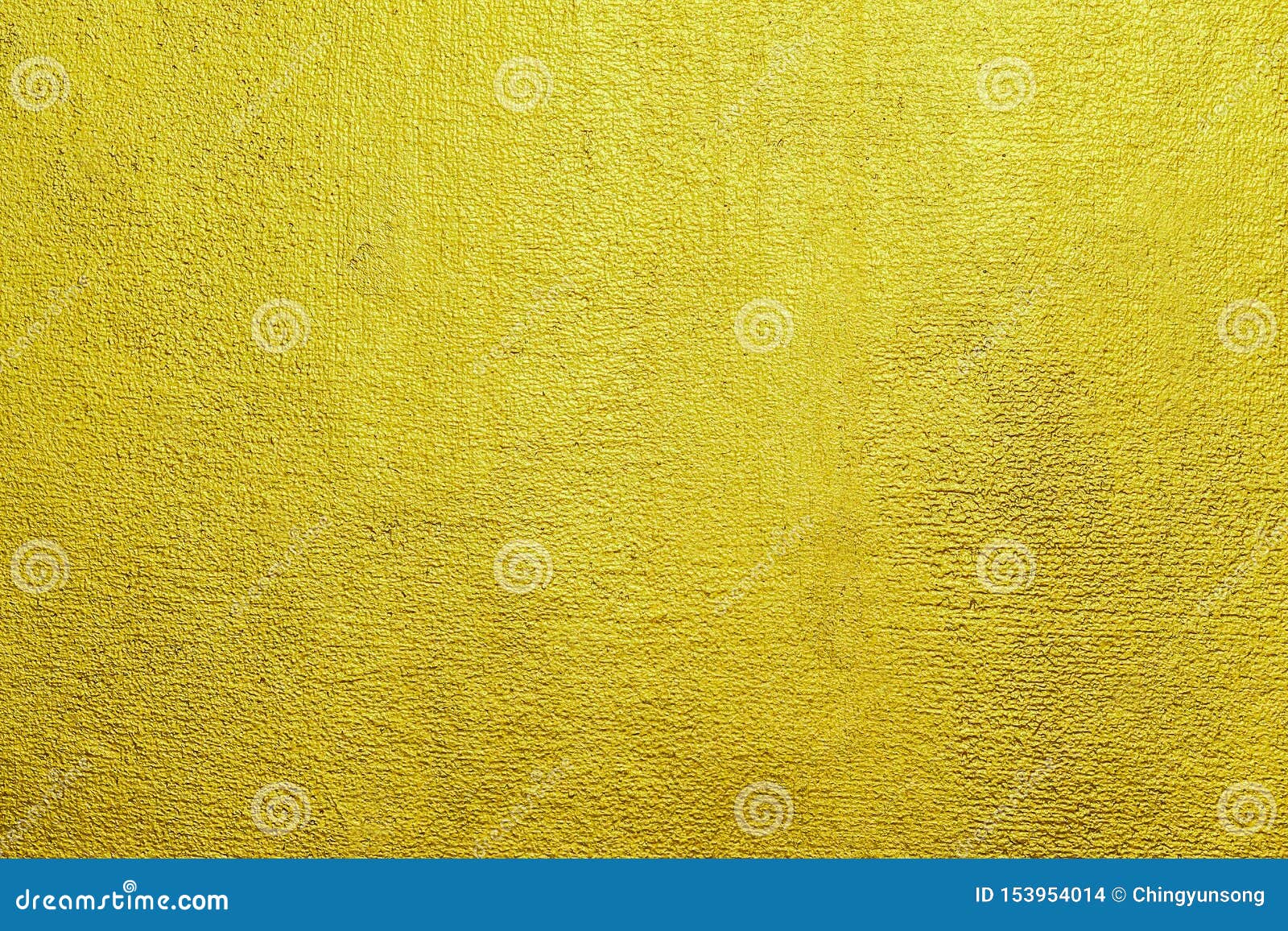 Gold or Foil Wall Paint for the Abstract Background and Texture Stock