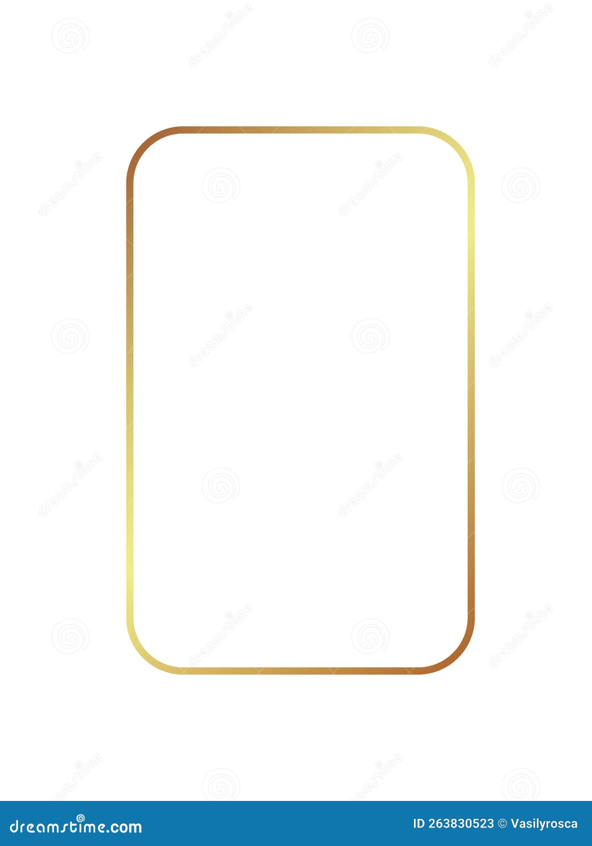 gold frame border golden  thin boarder square 