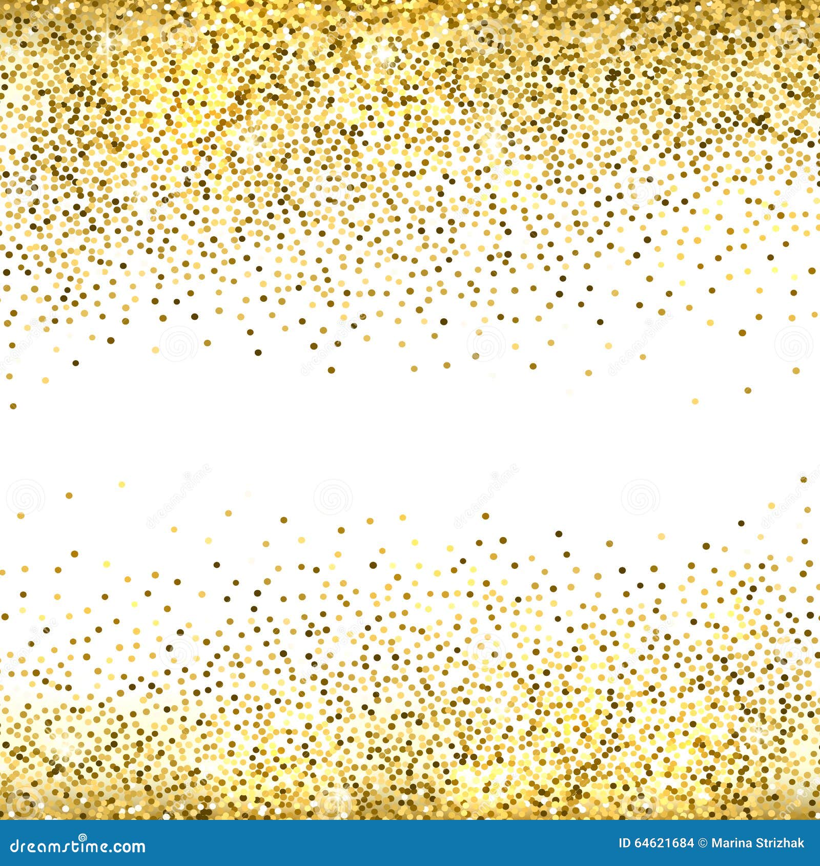 Gold Glitter Background Vector Illustration 64621684