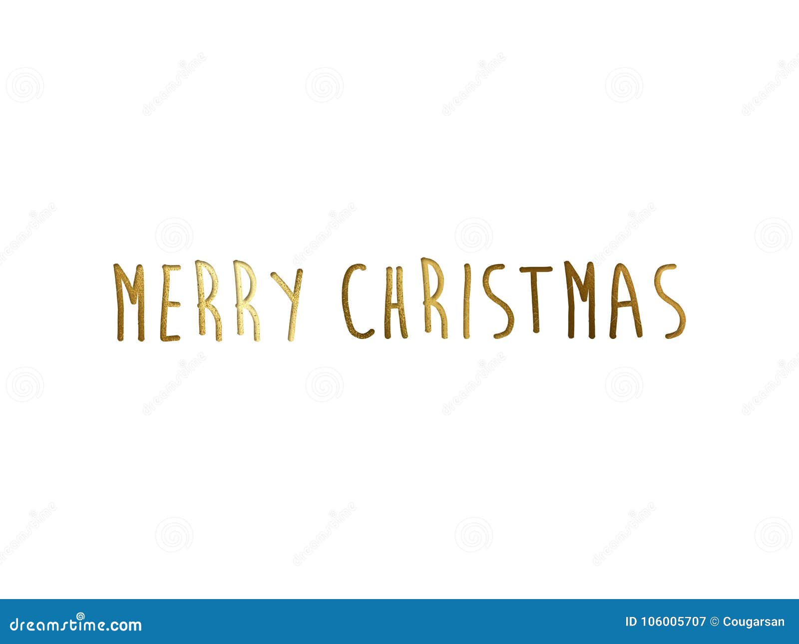 Download Gold Glitter Isolated Hand Writing Word MERRY CHRISTMAS Stock Illustration Illustration of golden