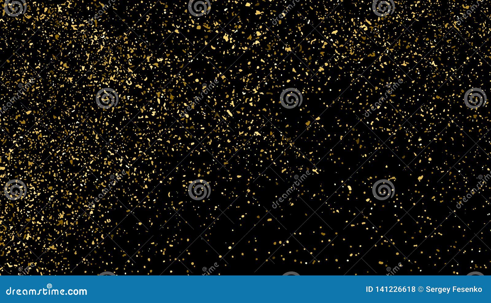 Download Gold Glitter Texture Vector Stock Vector - Illustration of glow, noise: 141226618