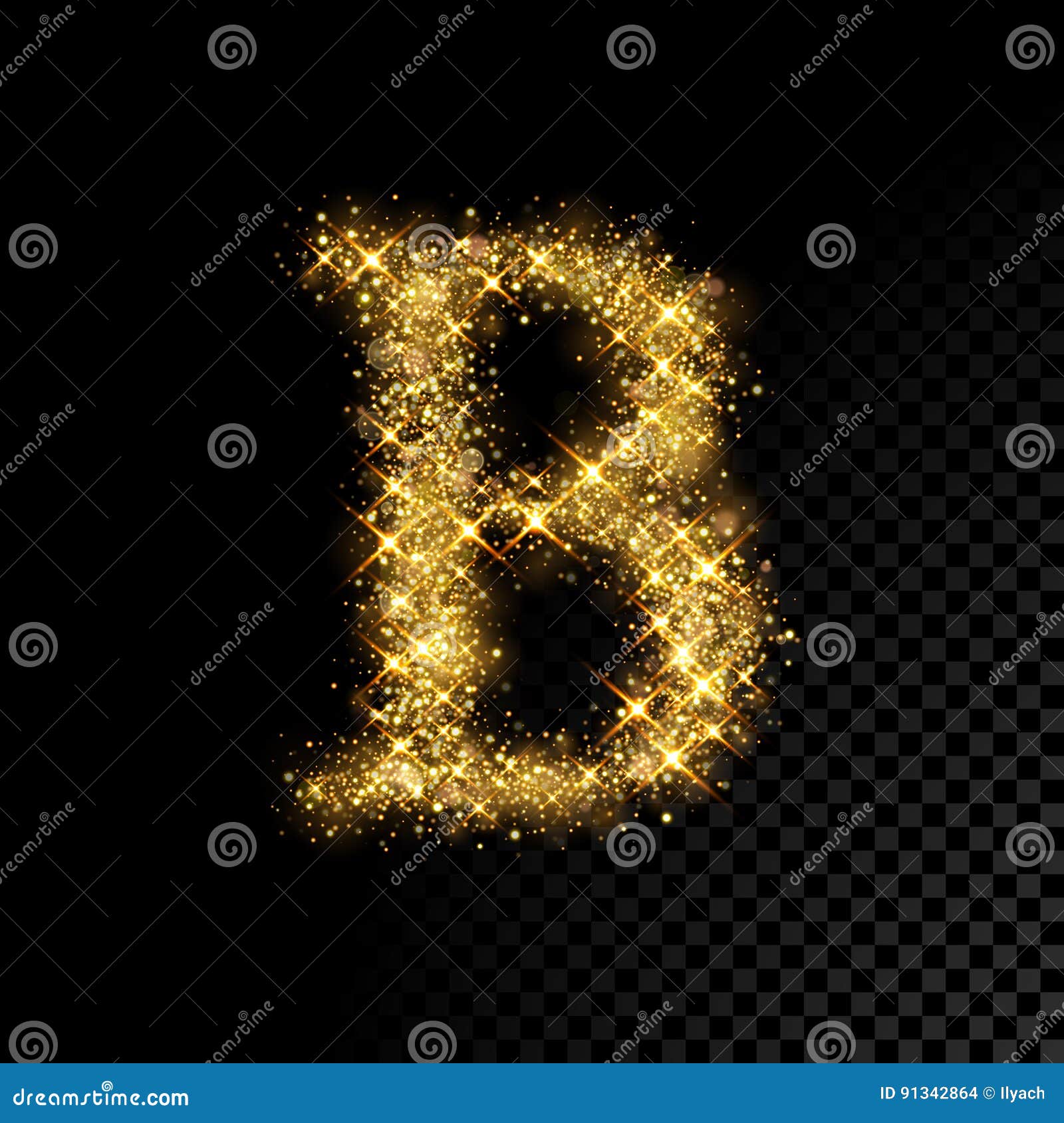 Gold Lettering Bet On Dark Background Stock Illustration 1542963128