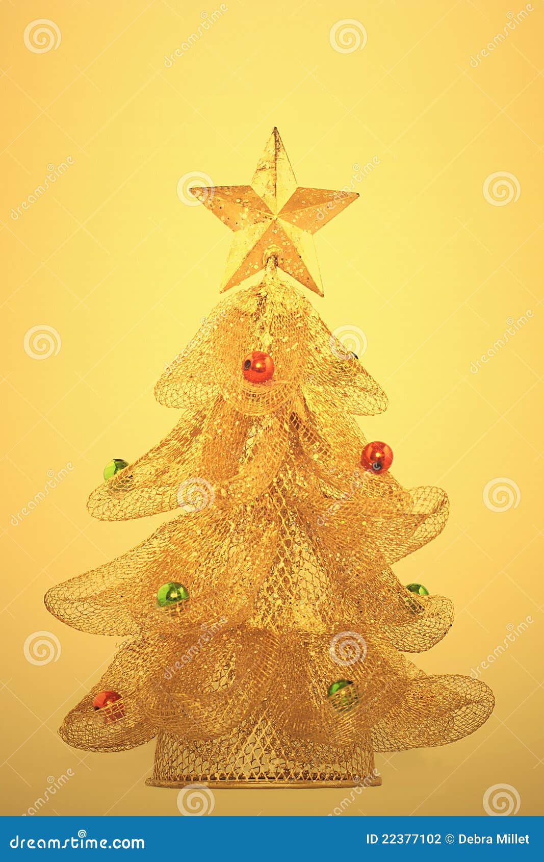 Gold, Glowing Christmas Tree Stock Photo Image of religion, christmas