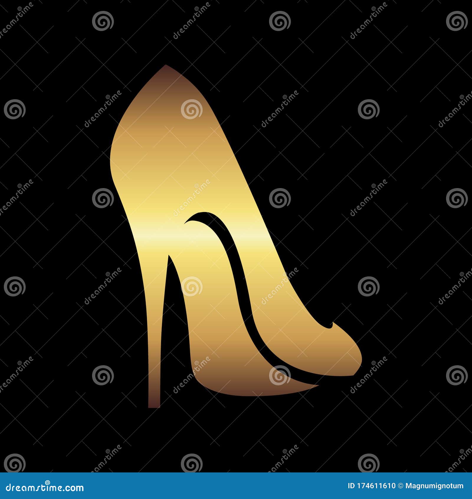 Buy TOUCH THE SKY GOLD PUMPS for Women Online in India