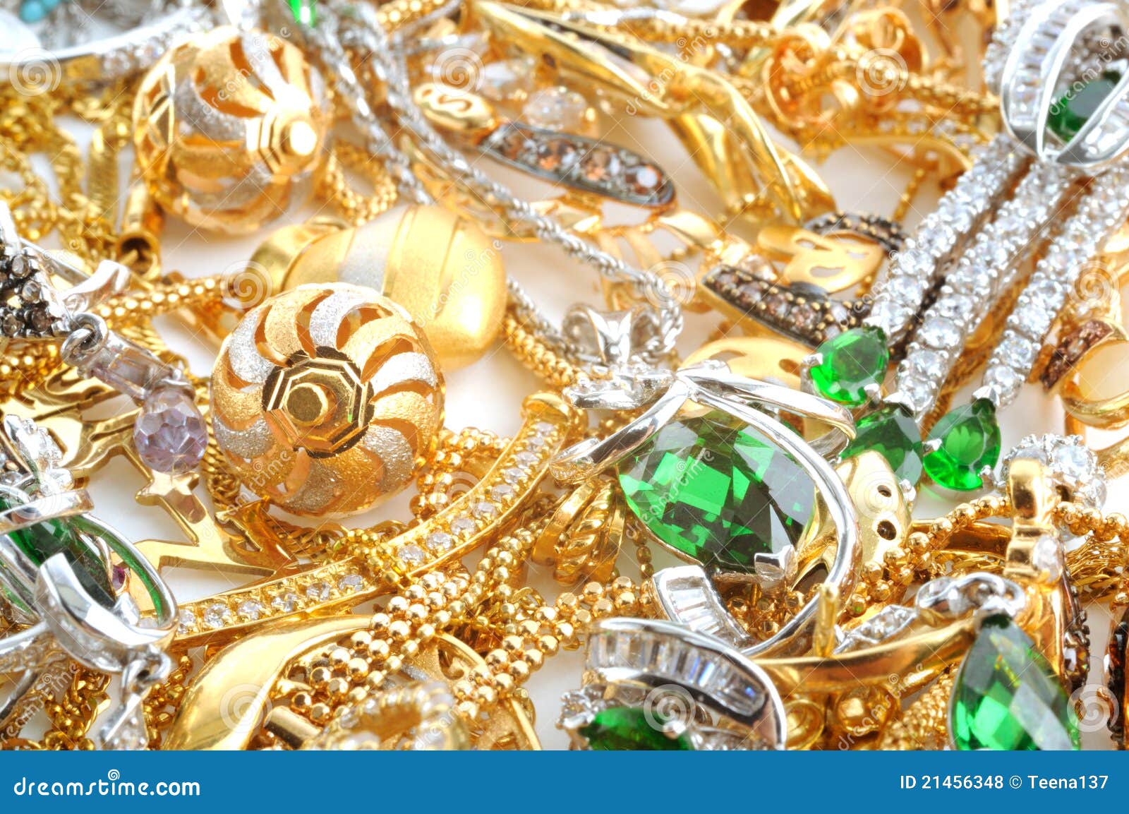 Gold jewelry background stock photo. Image of karat, rich - 21456348